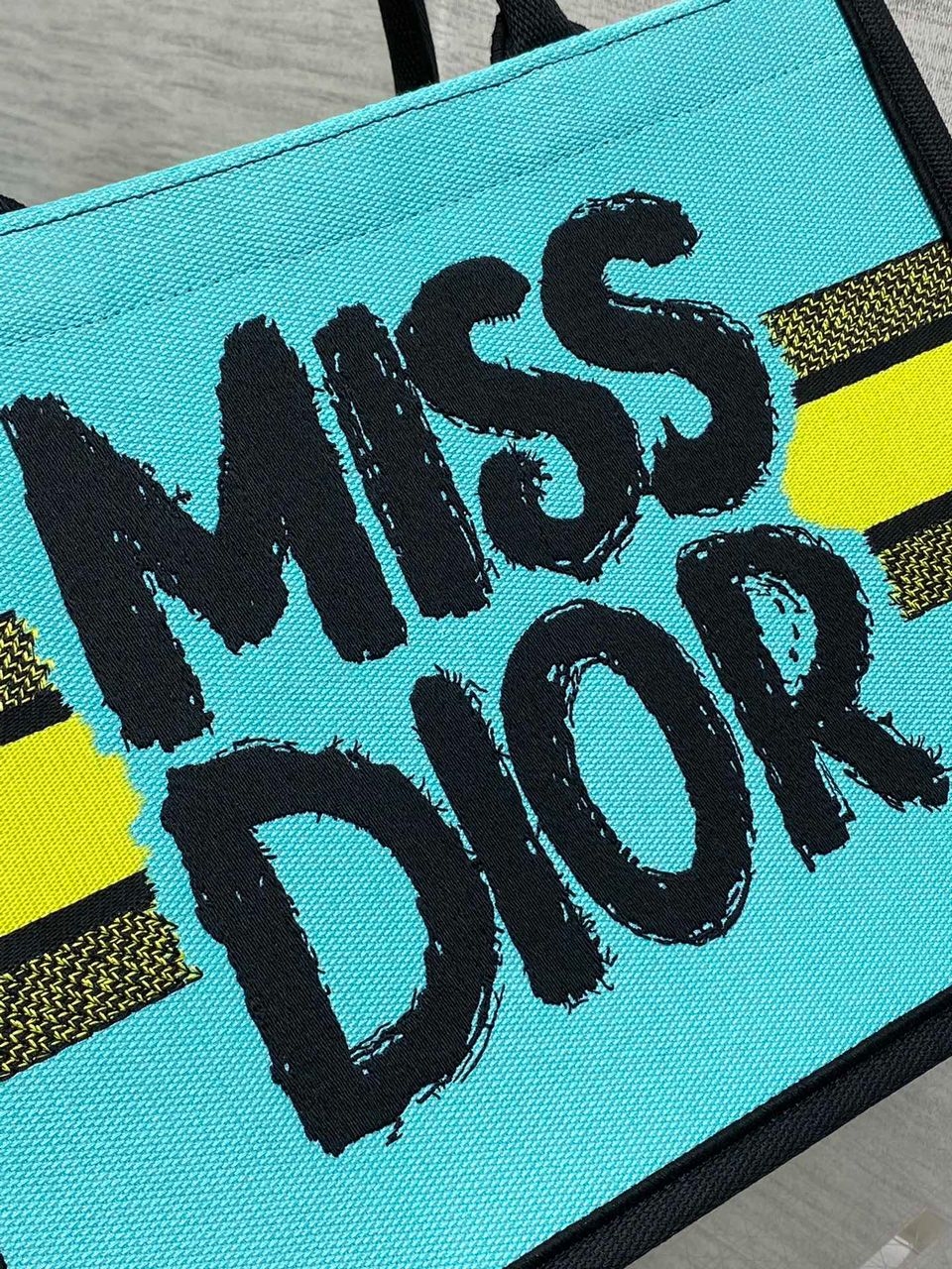 Dior Medium Book Tote Bag Two-Tone Green And Blue For Women 36cm/14in – M1296ZEZY_M07I1:1High-quality replica