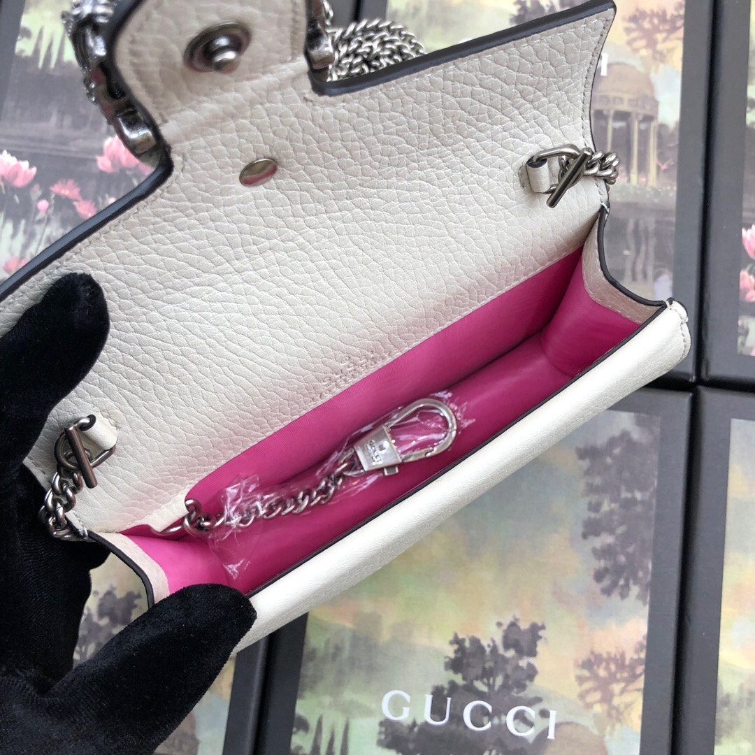 Replica Gucci Aaa-Dionysus Leather Super Mini Bag1:1High-quality replica