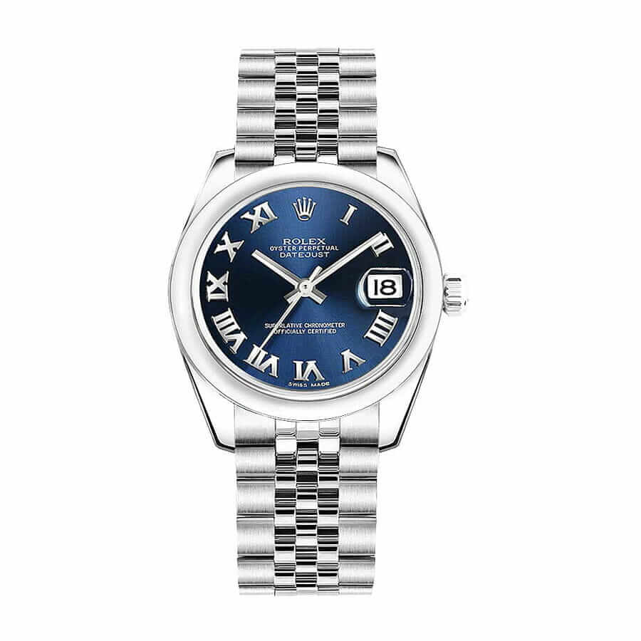 Rolex Datejust 178240-0037 Midsize Blue Steel Replica - Elite Watch Atelier
