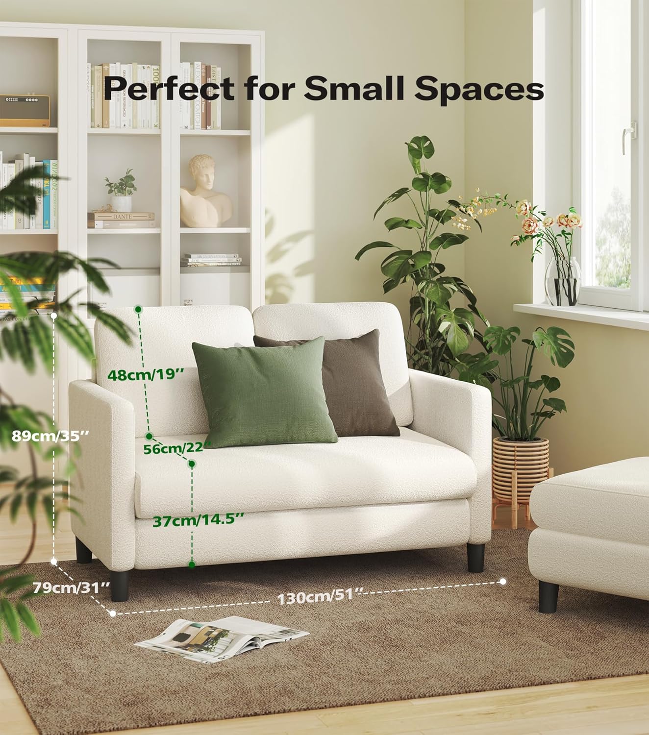 Welzona Loveseat, 51