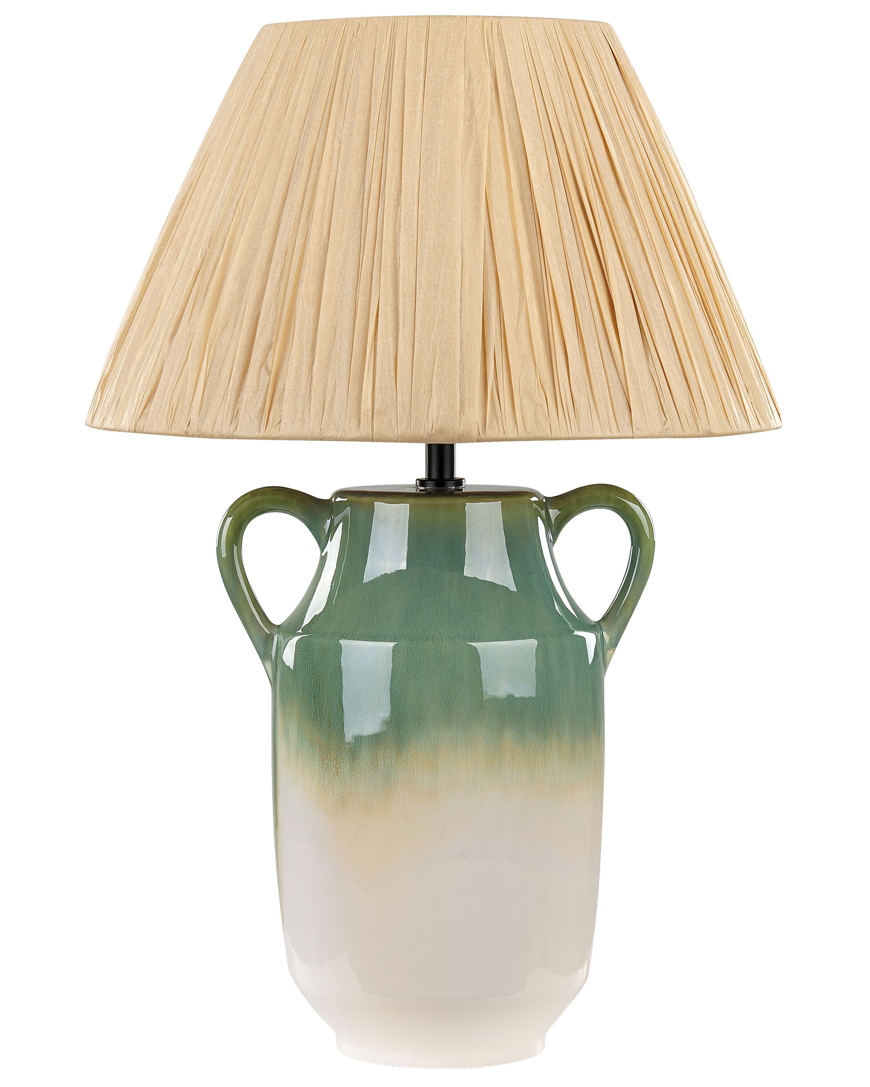 Table Lamp LIMONES Ceramic Green
