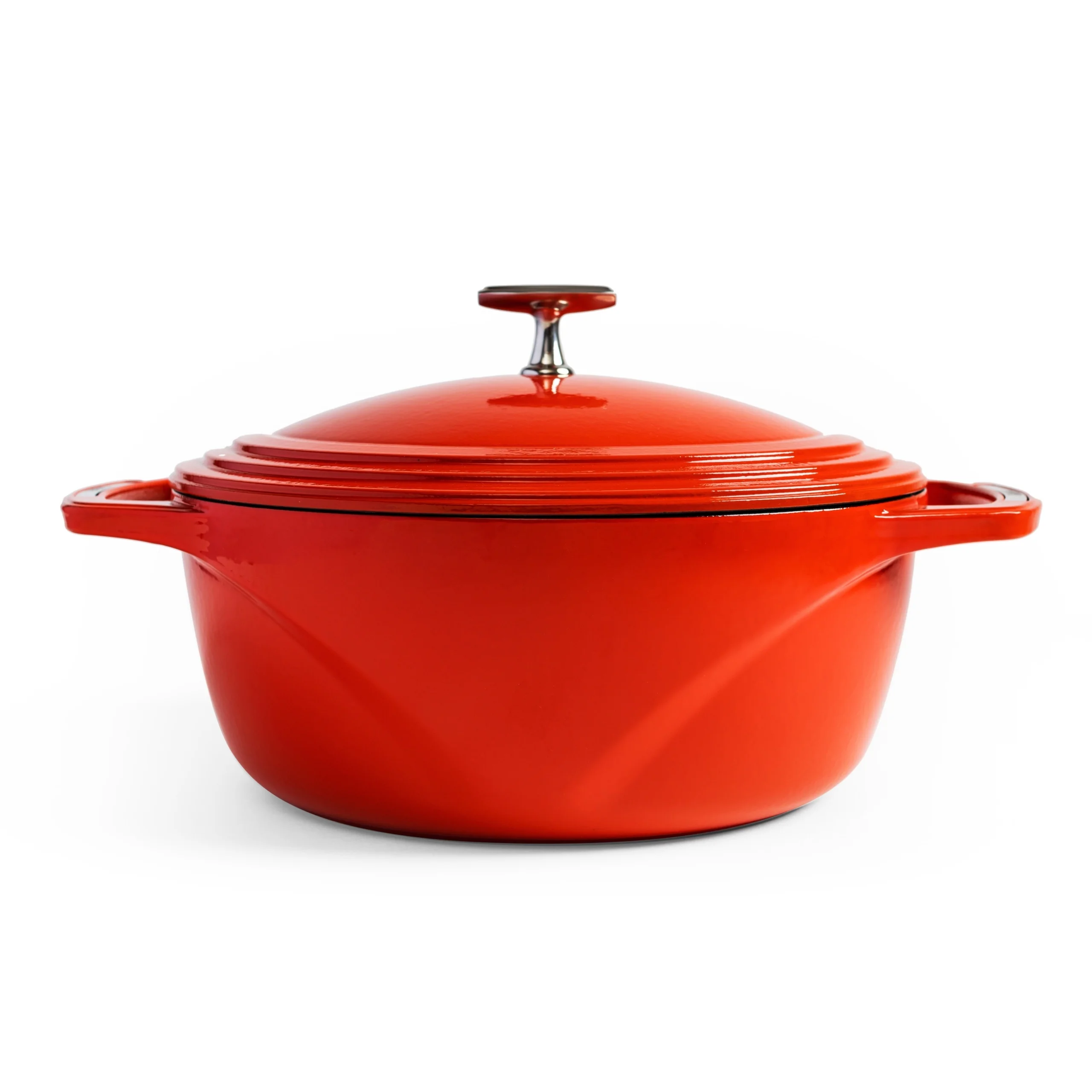 Lodge USA Enamel Dutch Oven, 4.5 qt., Red