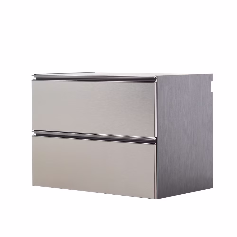 7-Piece Storage Cabinet Set, Modern Style Kitchen Furniture Set with Stand Cupboard and Console Table, Wall-Mounted or Free-standing Cabinet Set for Living Room, Kitchen, Dark Gray - Image 5