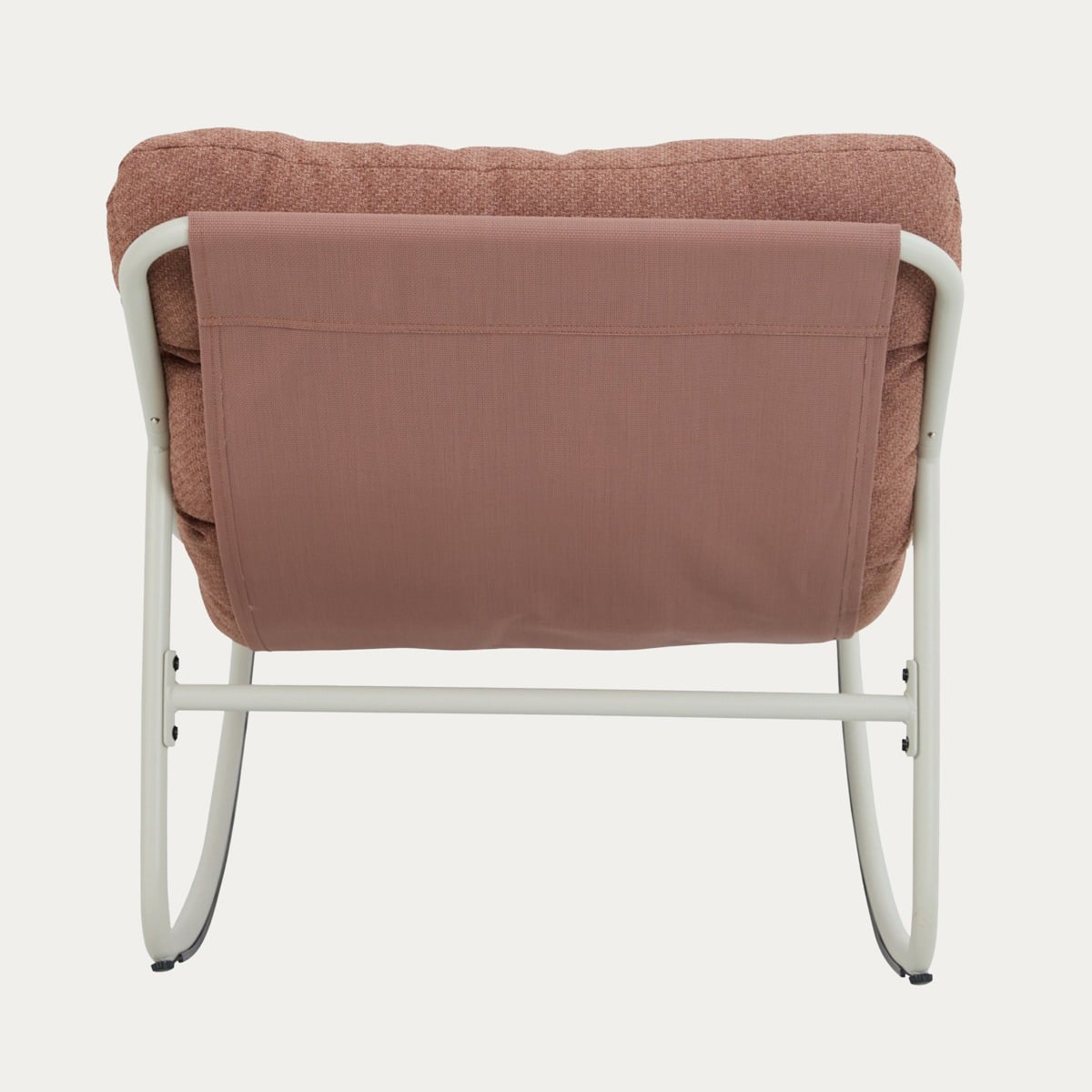 Fotel bujany TIVOLI beżowy z beżowymi poduszkami 65x102x75,5 cm