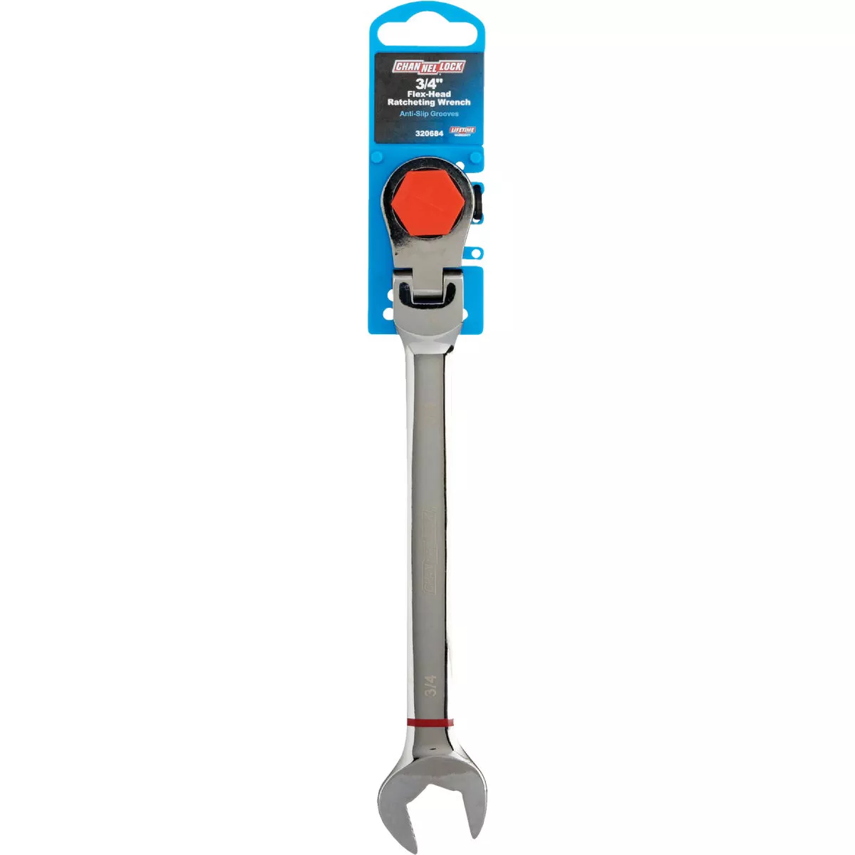 Channellock Standard 3/4 In. 12-Point Ratcheting Flex-Head Wrench