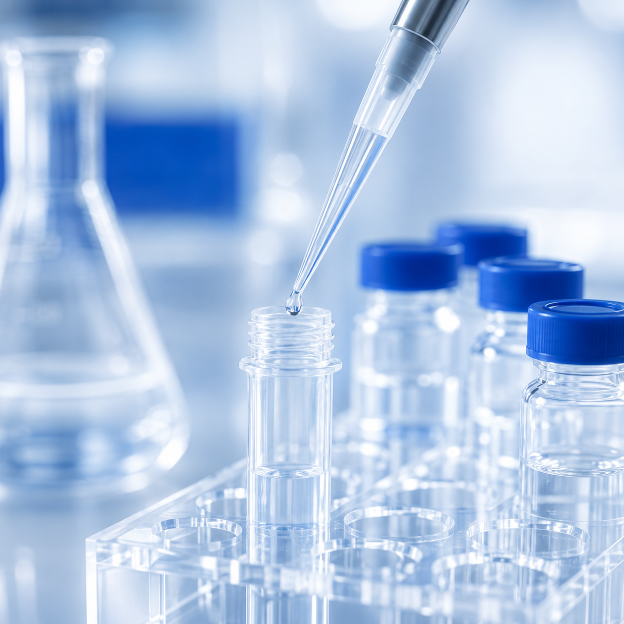 Laboratory peptide testing
