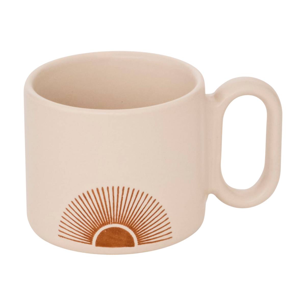Espresso cup "Sunshine" Stoneware (ceramic), 110 ml, Beige