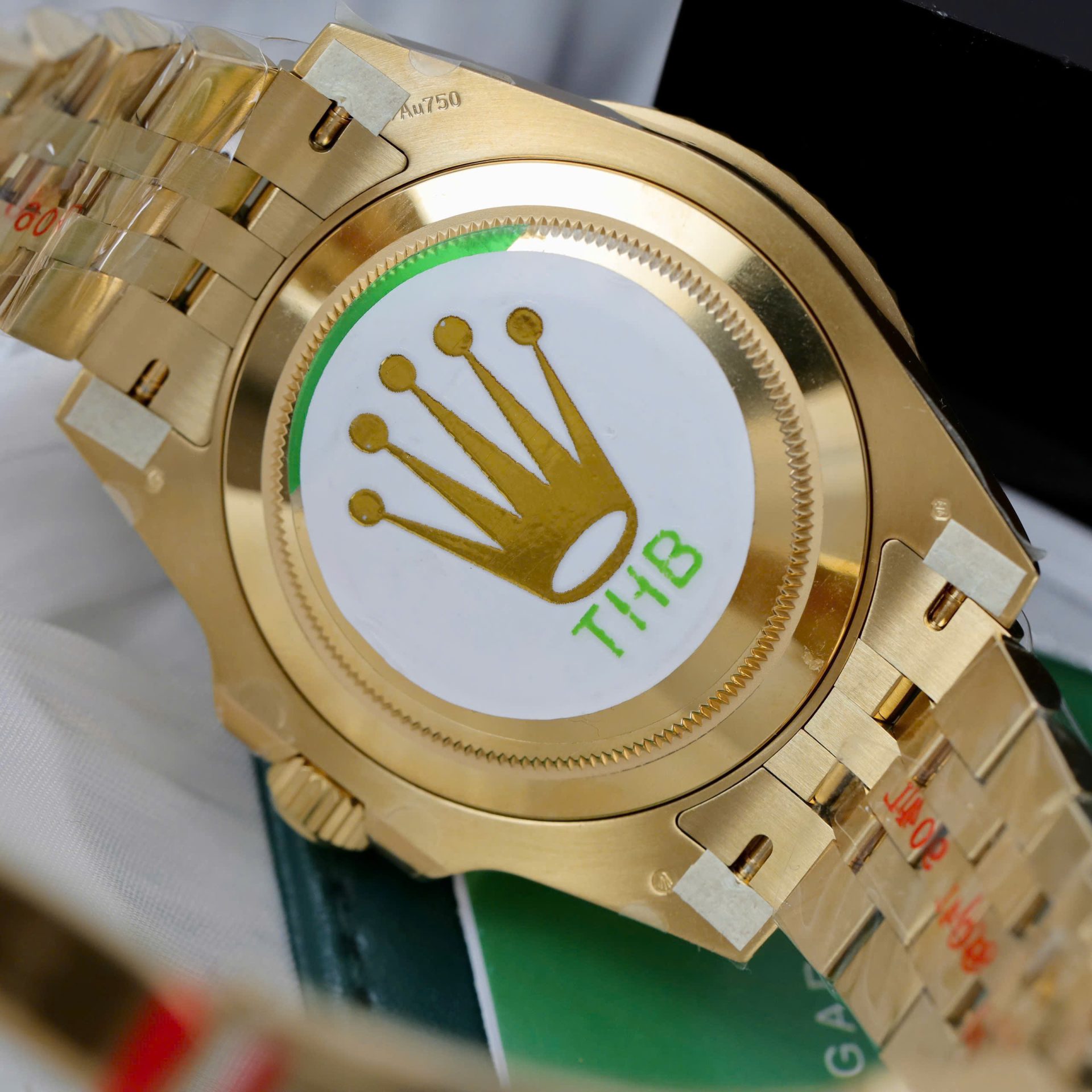 Rolex GMT-Master II 126718GRNR Replica Watch Tiger Eye Stone Dial THB Factory 40mm - Top club