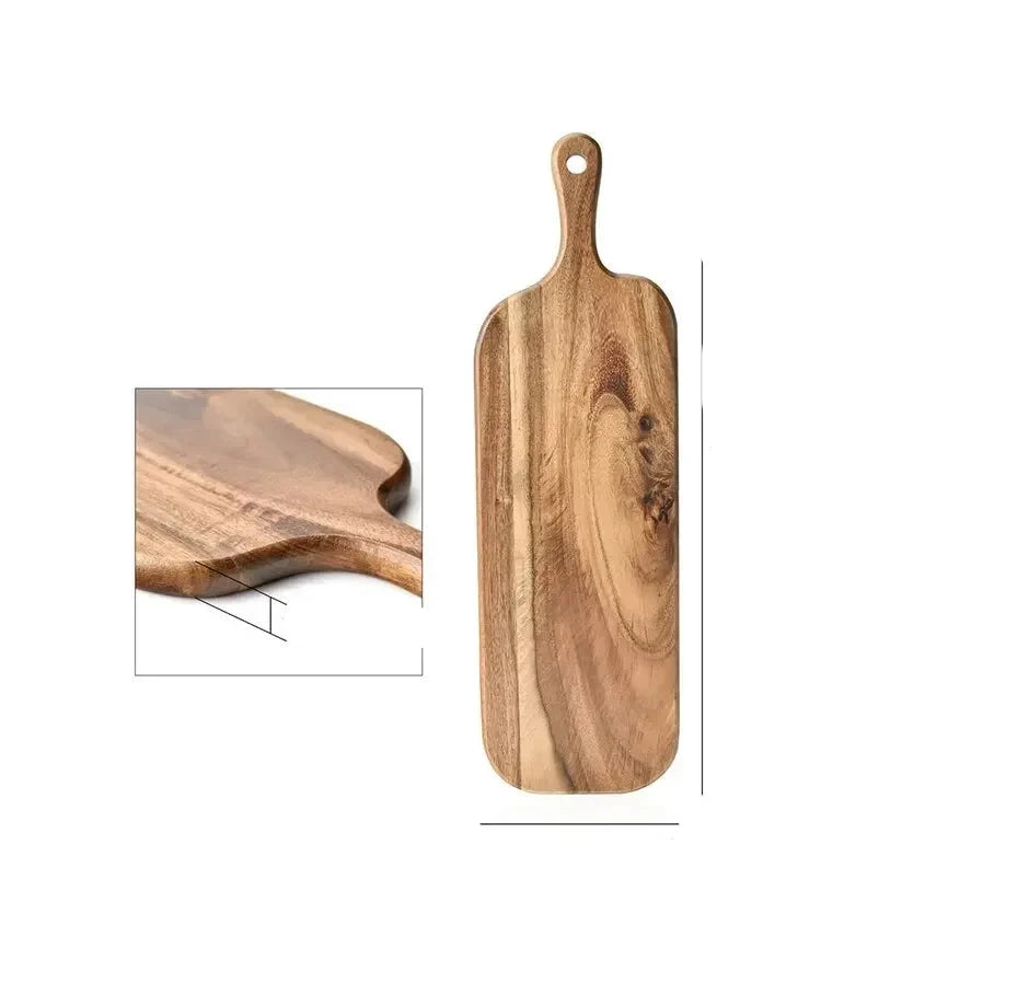 PlankDelight | Houten Kaas- en Serveersnijplank