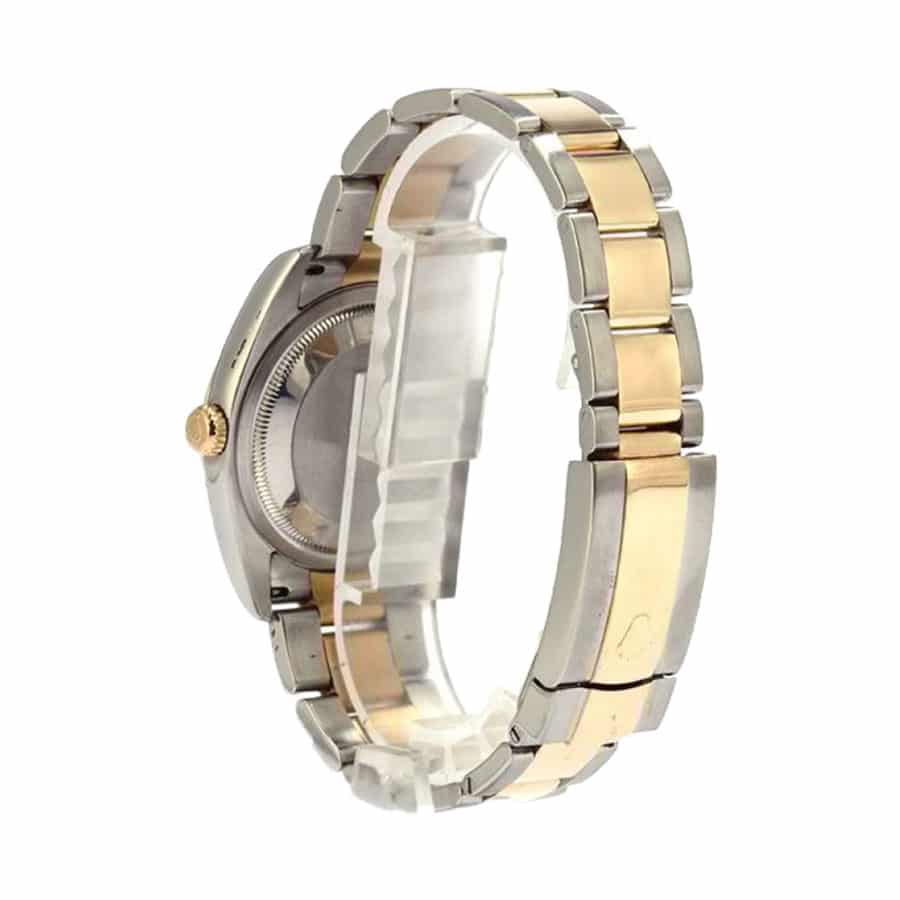 Rolex Datejust Yellow Gold Black Dial 116203 Oyster Replica - Top club