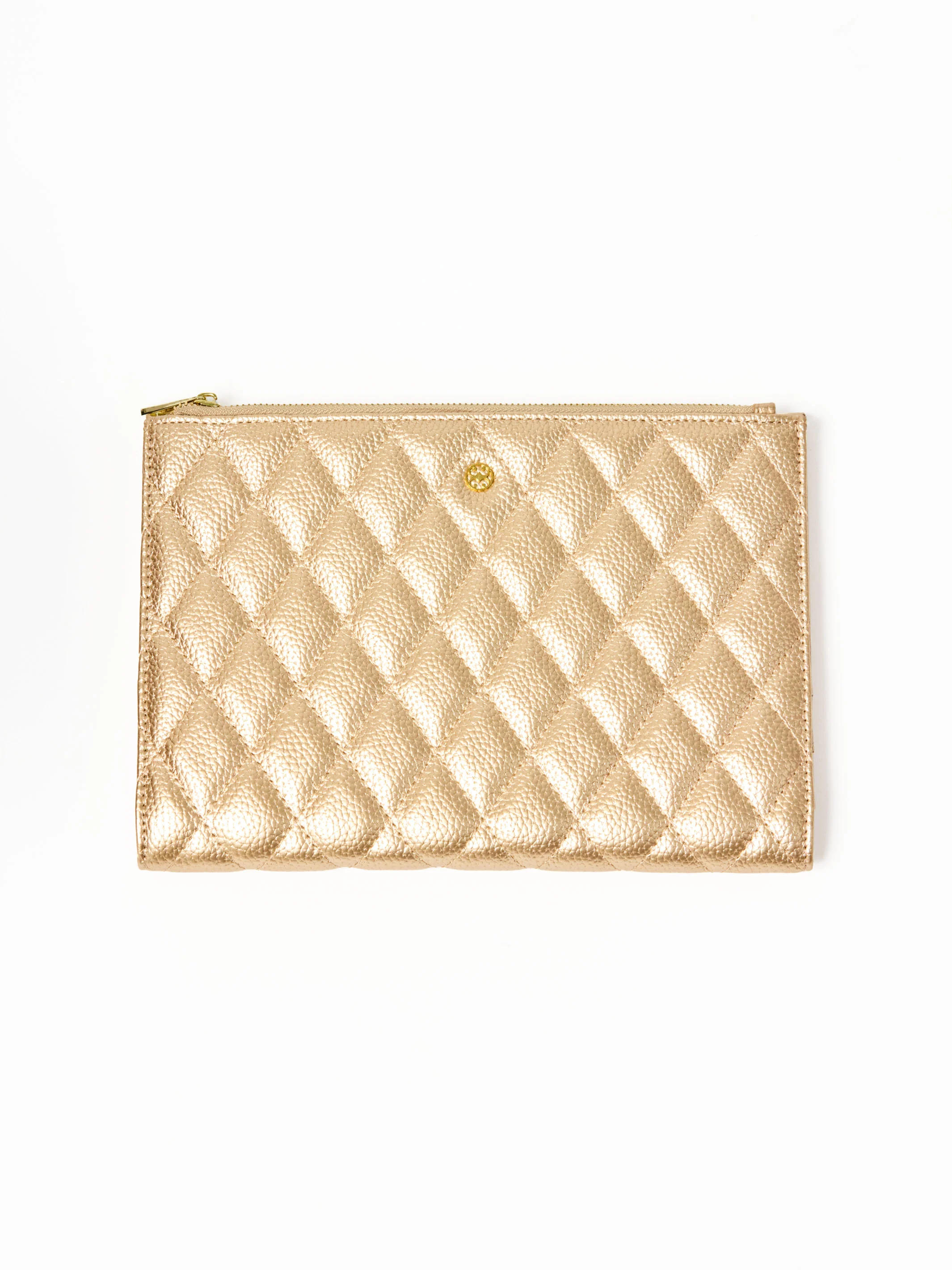 Essential Quilted Organizer | Champagne