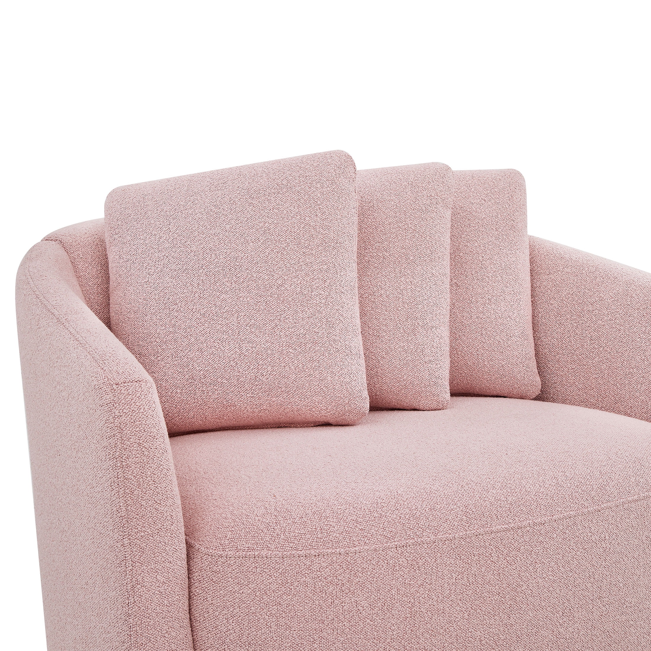 Beautiful Drew Accent Chair by Drew Barrymore, Cream Boucle - Image 35