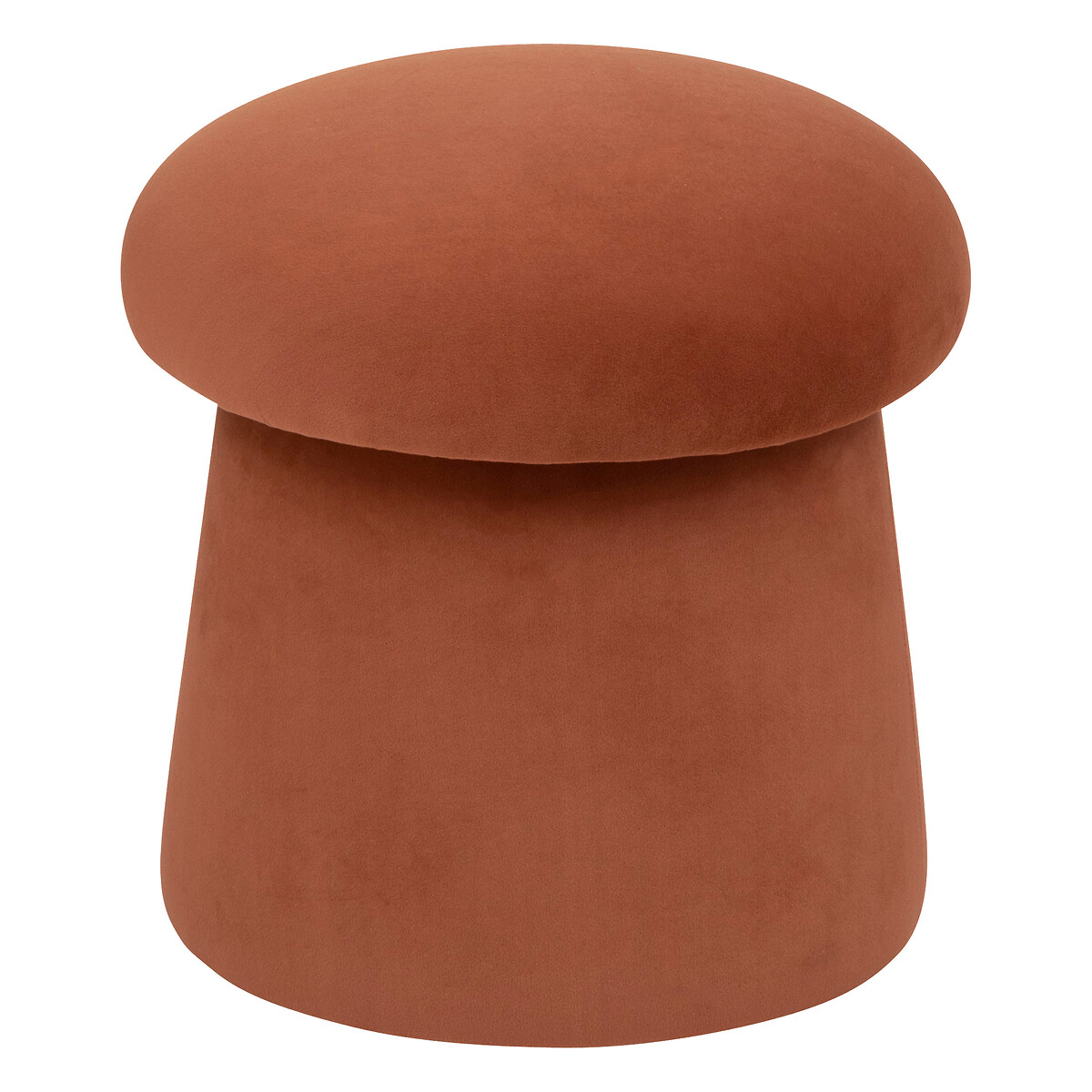 "Noa" pouffe Velvet, Amber