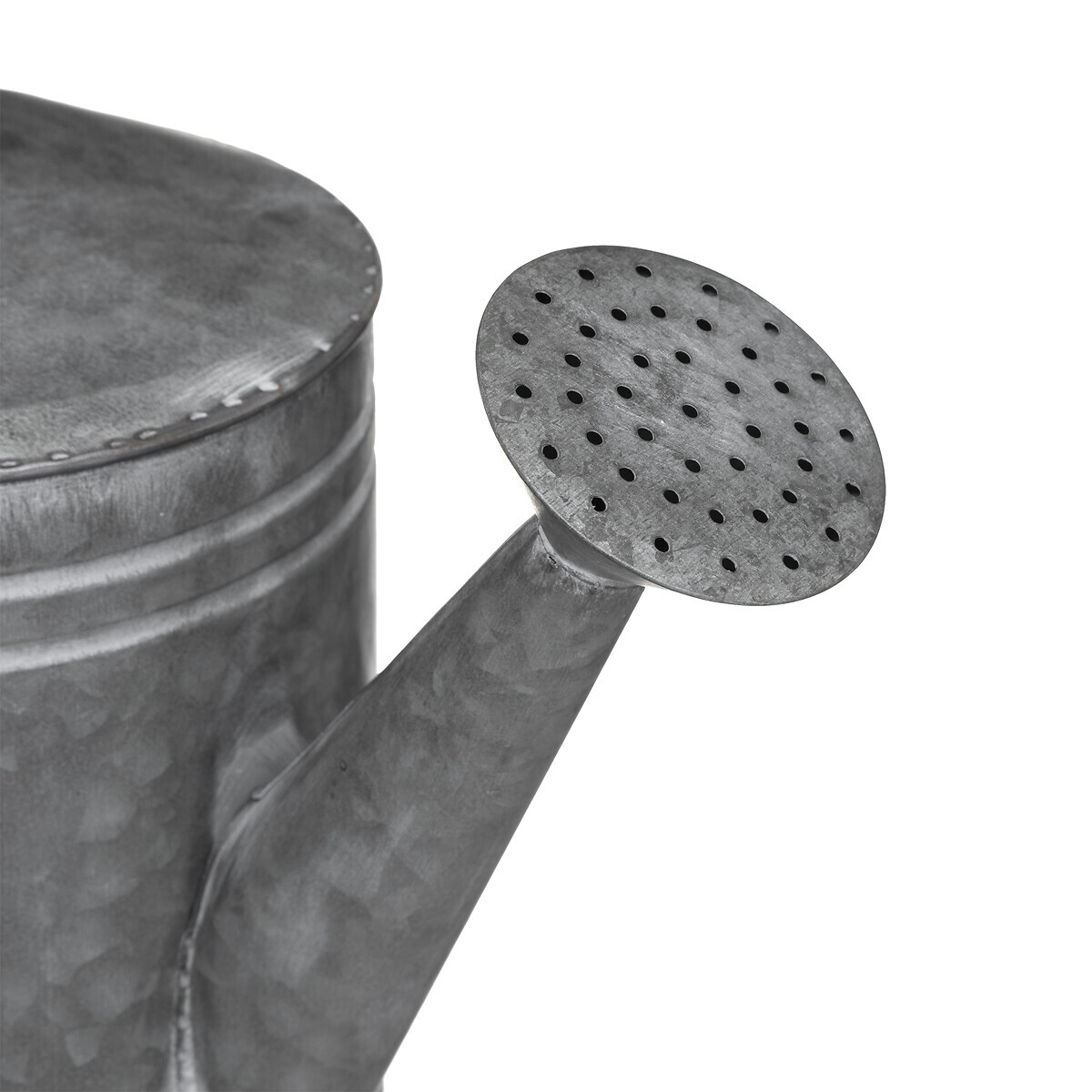 Metal watering can Grey, H.25 cm