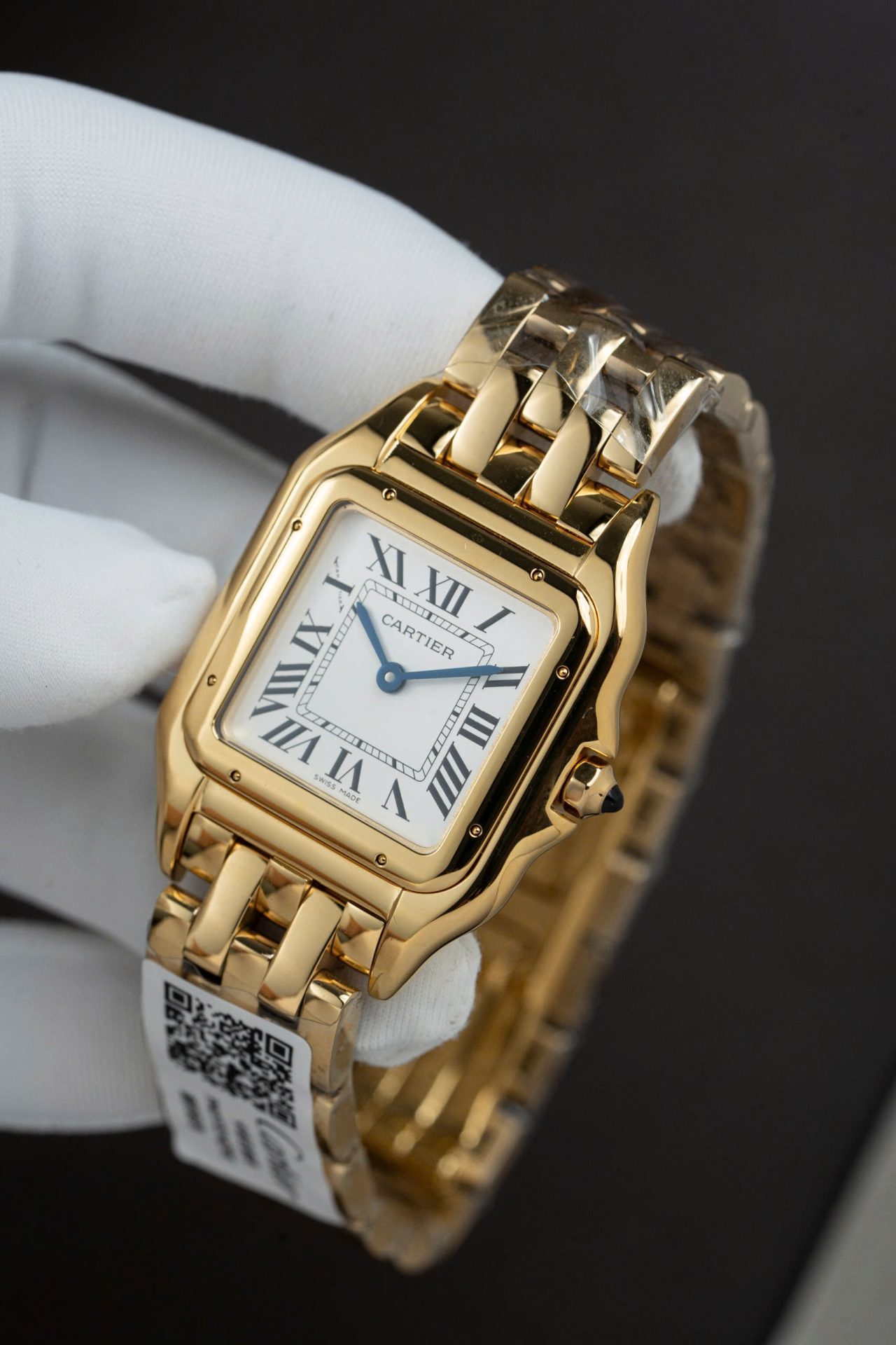 Cartier Panthere WGPN0009 Fake Watch White Dial Metal Wire 27x37mm - Top club