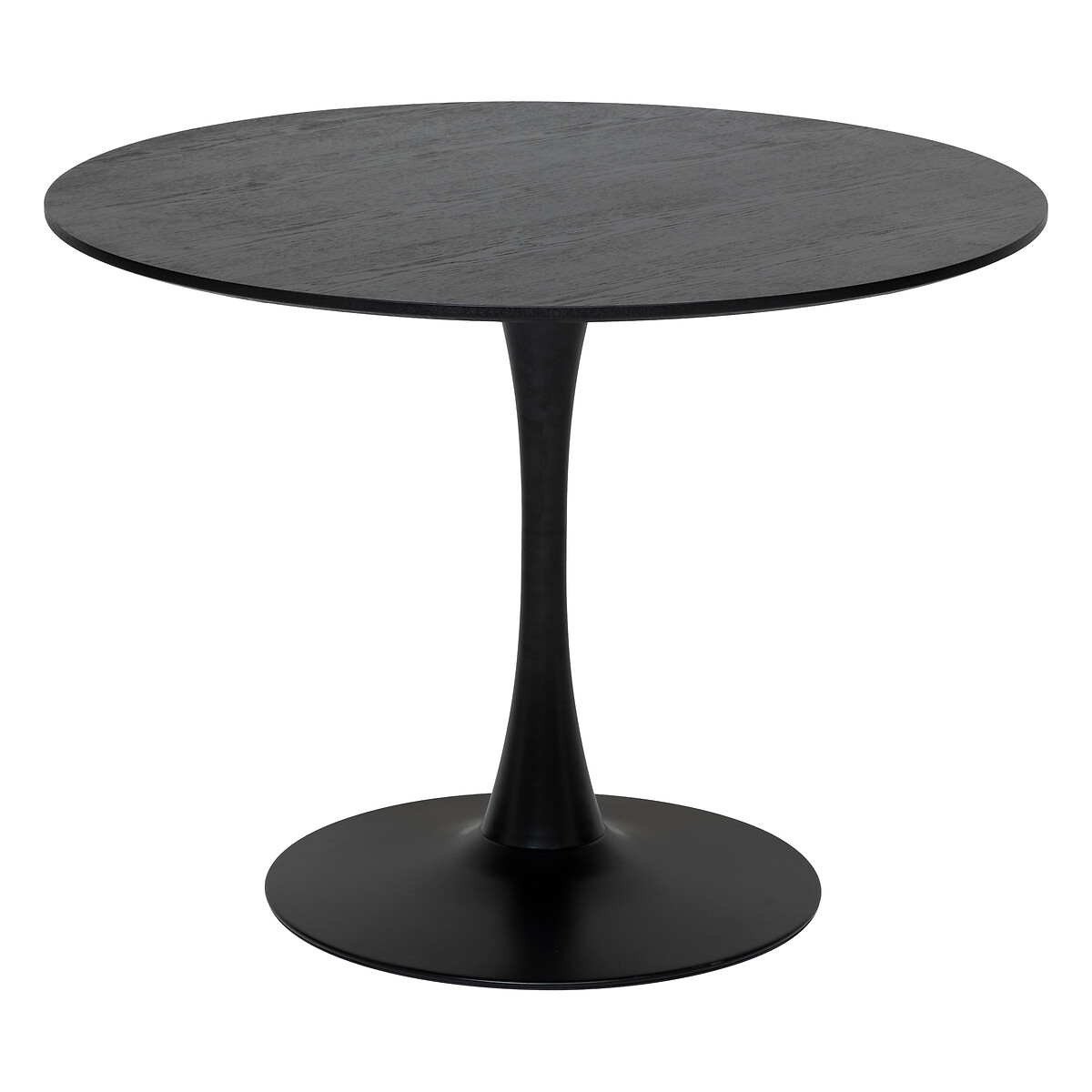 Dining table "Elias" Black, D.102x76 cm