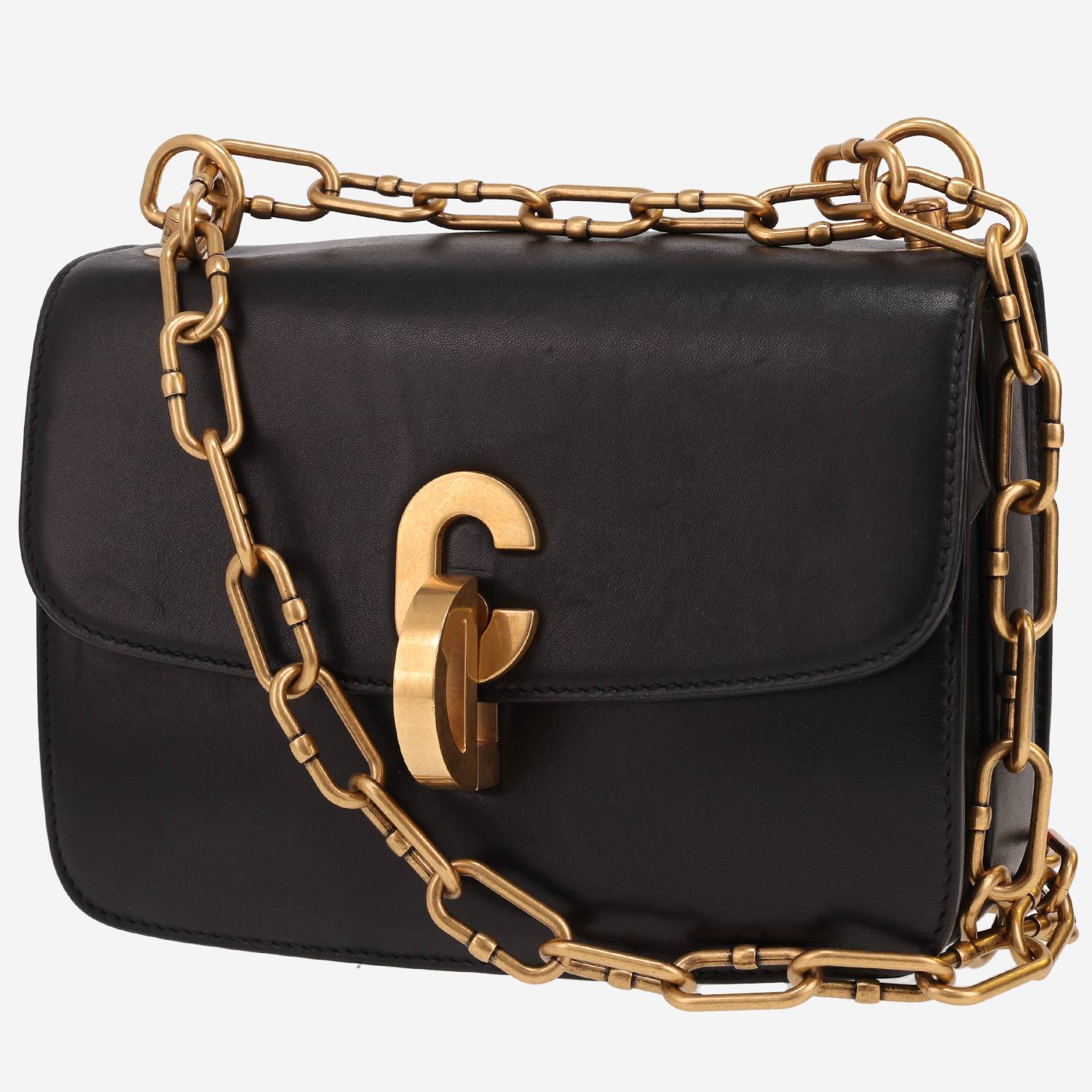 Dior Dior21st shoulder bag in black leather
