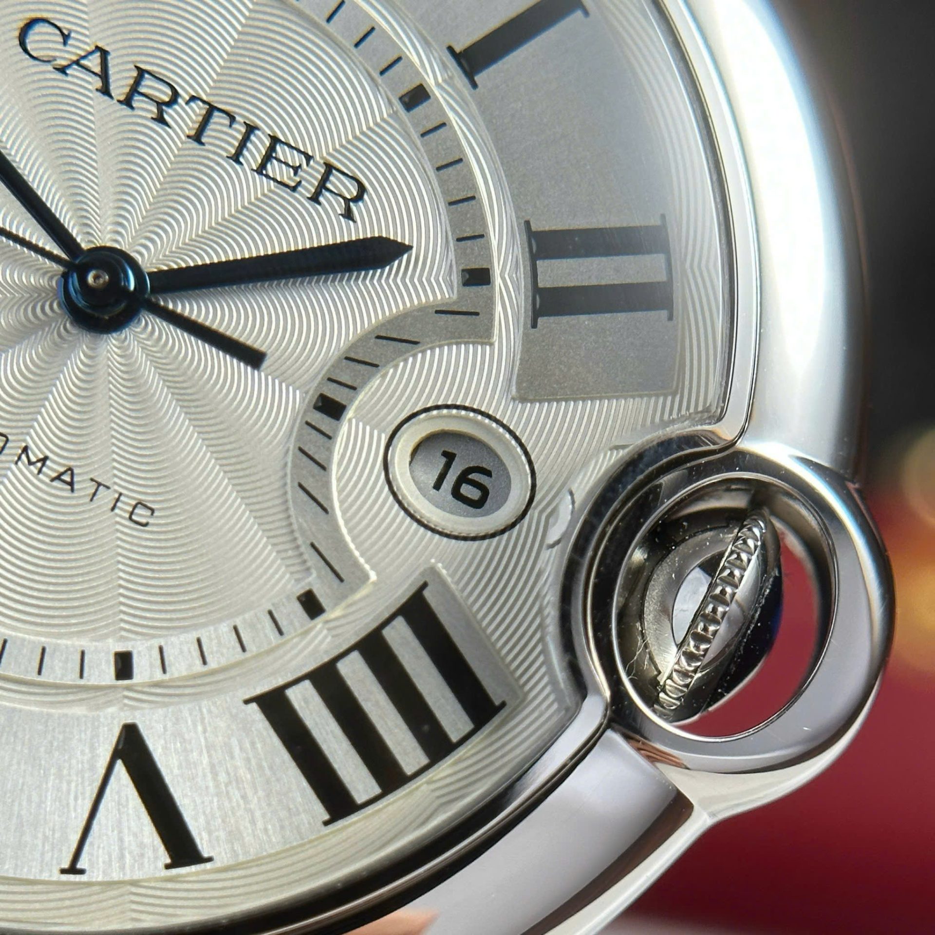 Cartier Ballon Bleu Replica 11 Watch White Dial Metal Wire AF Factory 42mm - Top club