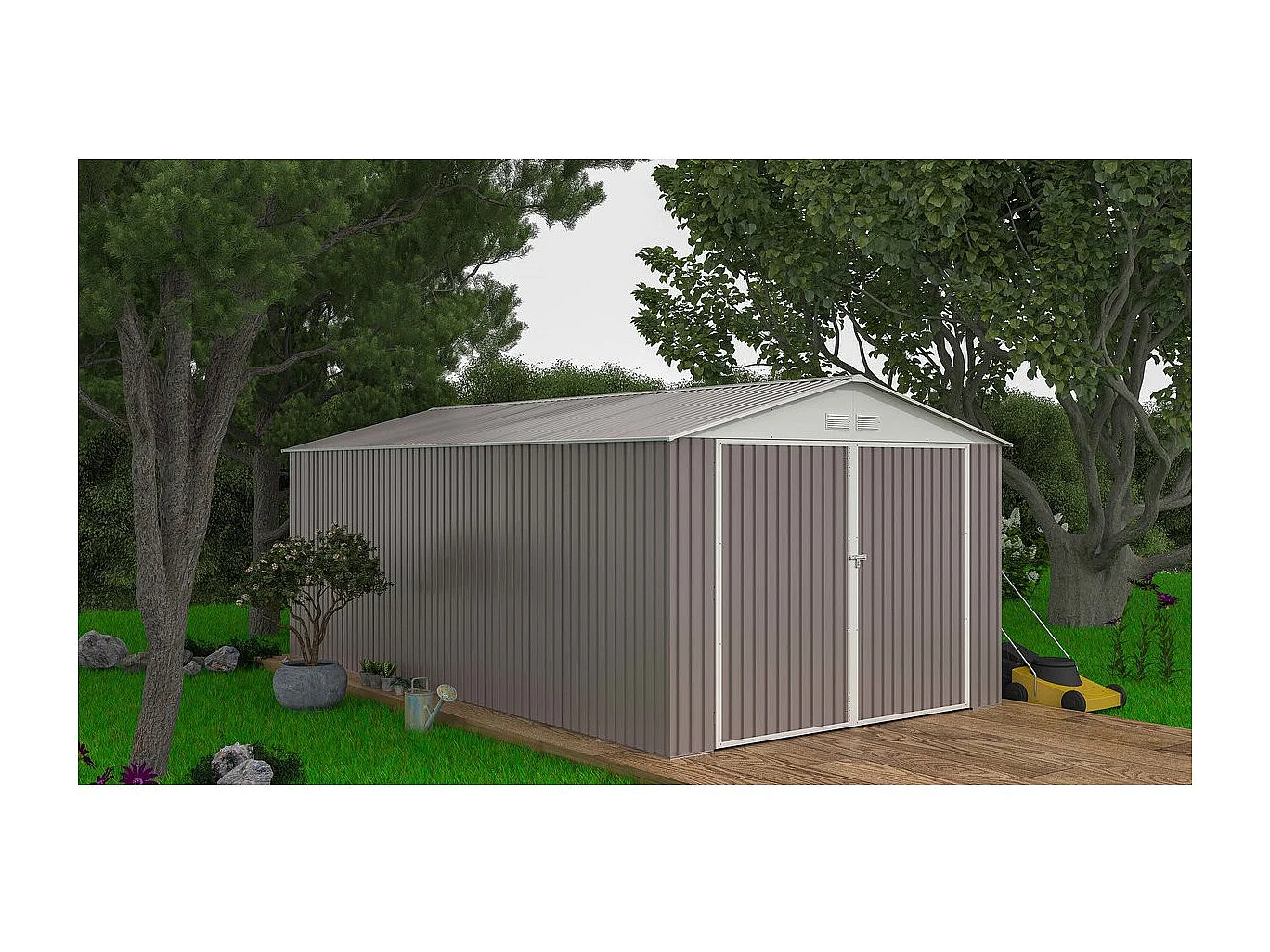 Garage métal 