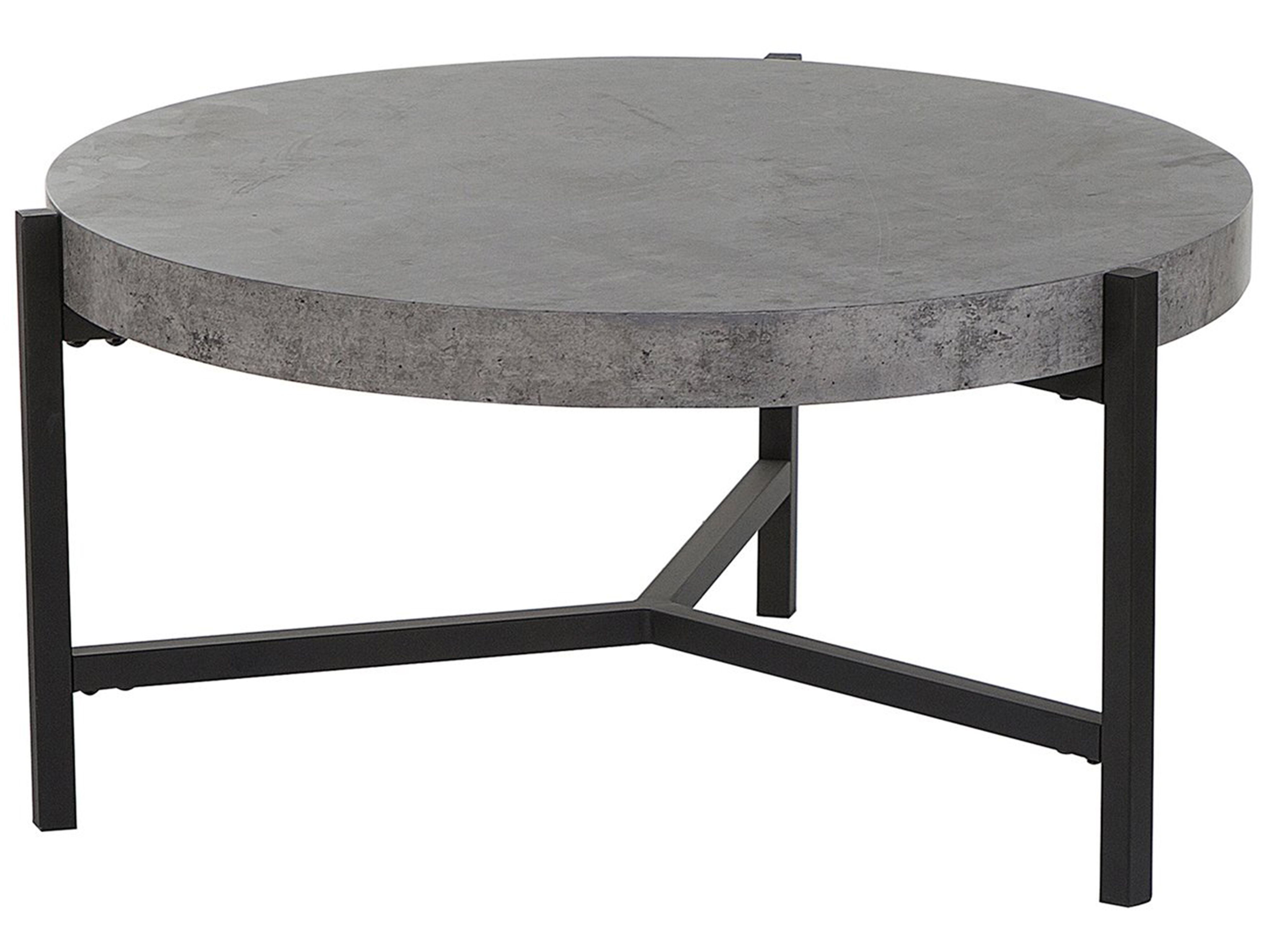 Coffee Table BONITA Grey Concrete Effect