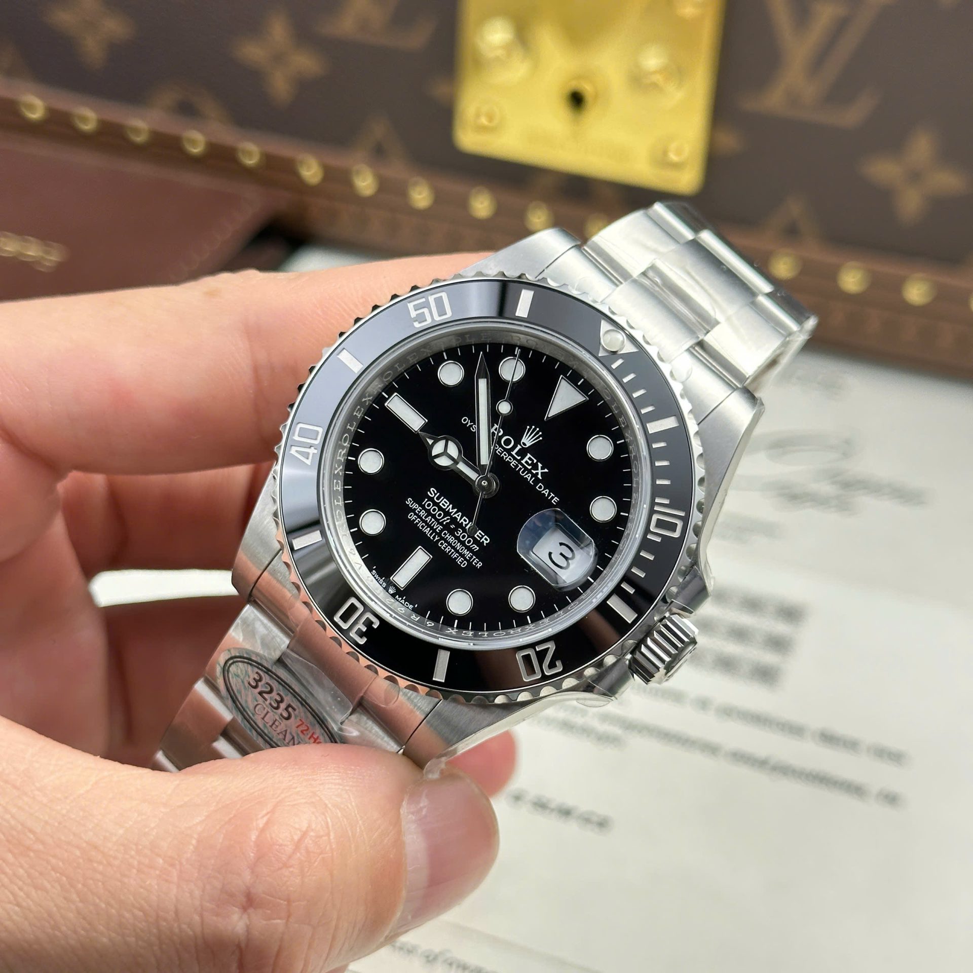 Rolex Best Copies Watch Submariner 126610LN Dial Black Clean Factory 41mm - Elite Watch Atelier