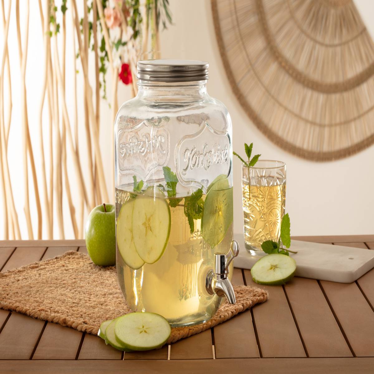 "Yorkshire" Dispenser 4L, Transparent