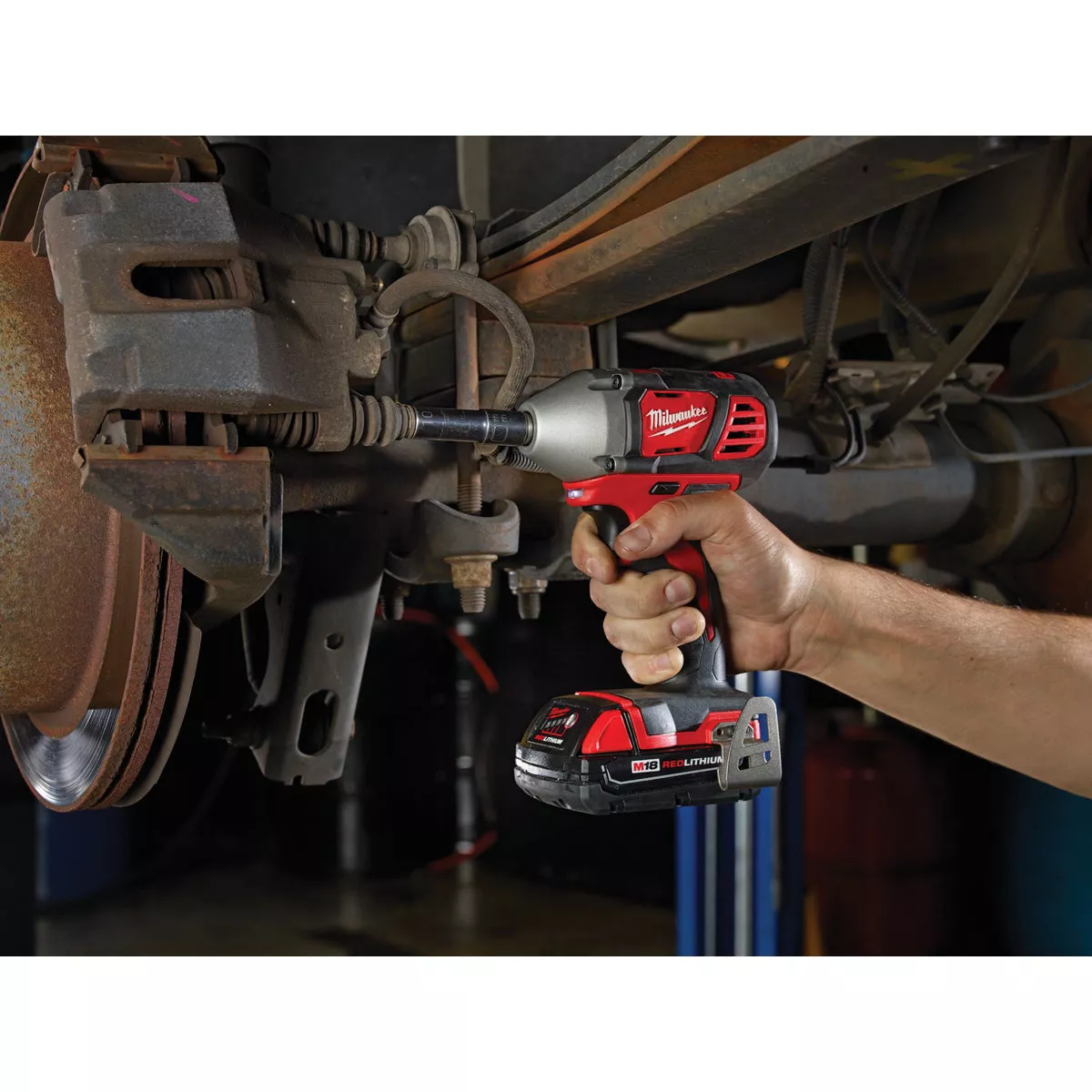 Milwaukee M18 3/8 In. Cordless Impact Wrench with Friction Ring (Tool Only)