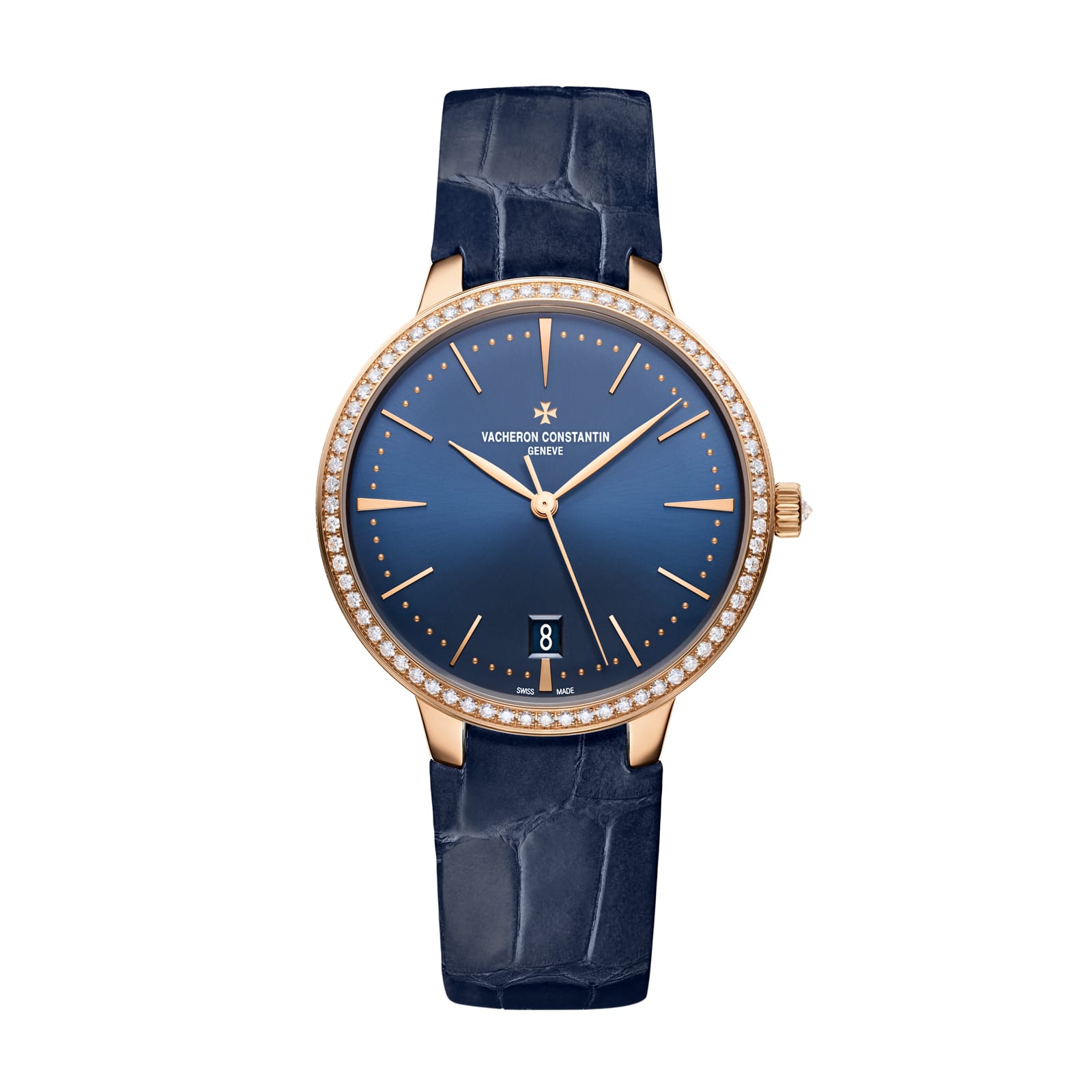 Replica Watches Fake Vacheron Constantin Patrimony self-winding 36.5 MM PINK GOLD(1:1 replica) - Top club