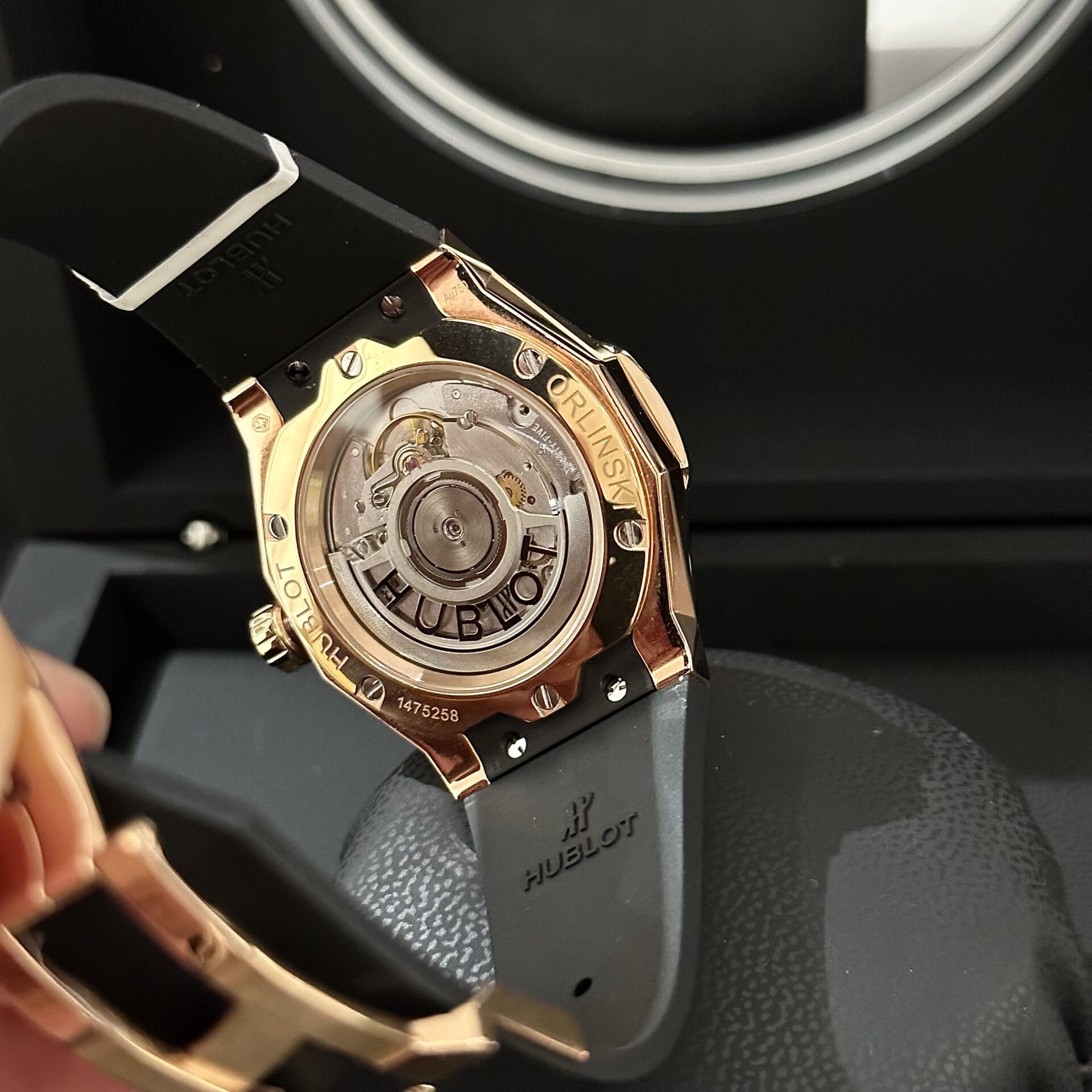 Hublot Orlinski King Gold Demi Diamond Replica 1:1 Watch 40mm - Top club