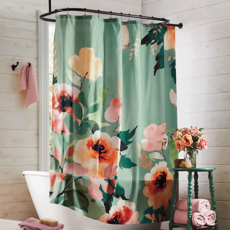 Cleo Shower Curtain - MIDNIGHT VELVET CATALOG