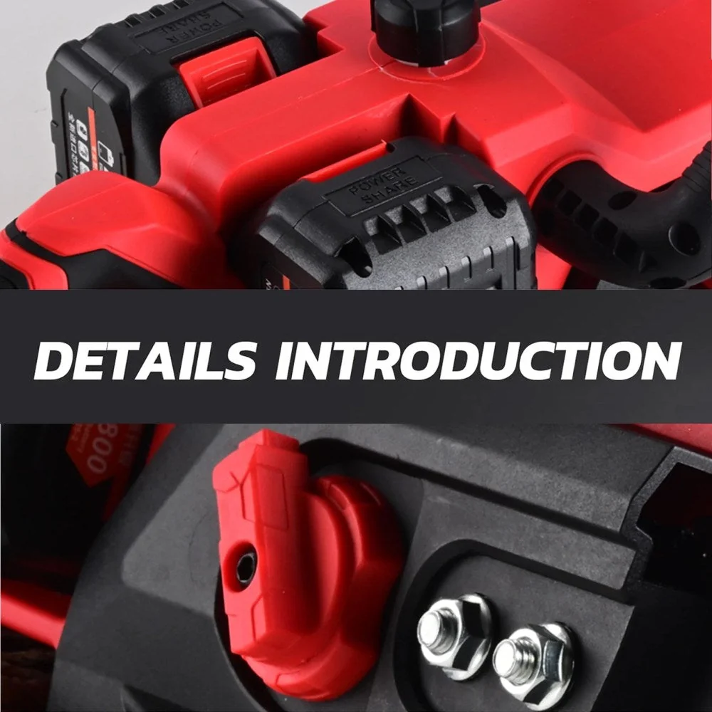16 Inch 42V Brushless Cordless Chainsaw Kit, 1200W With 2x2000mAh Batteries And 2 Chains - Image 4 16 Inch 42V Brushless Cordless Chainsaw Kit, 1200W With 2x2000mAh Batteries And 2 Chains - Image 4
