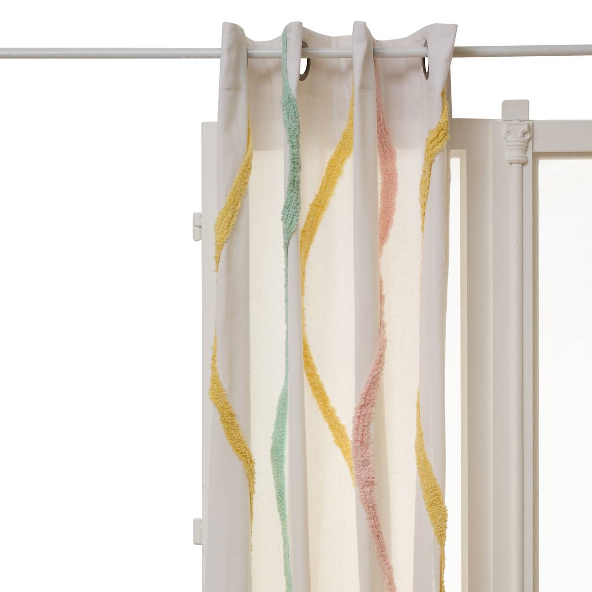 Children's Curtain "Tufy" White, 260x140 cm