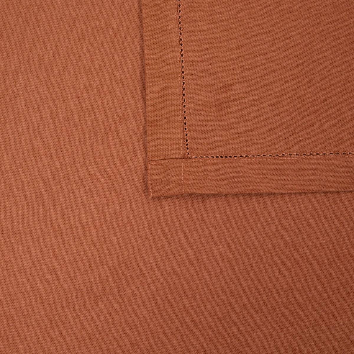 Tablecloth "Jane" 240x140 cm, Terracotta