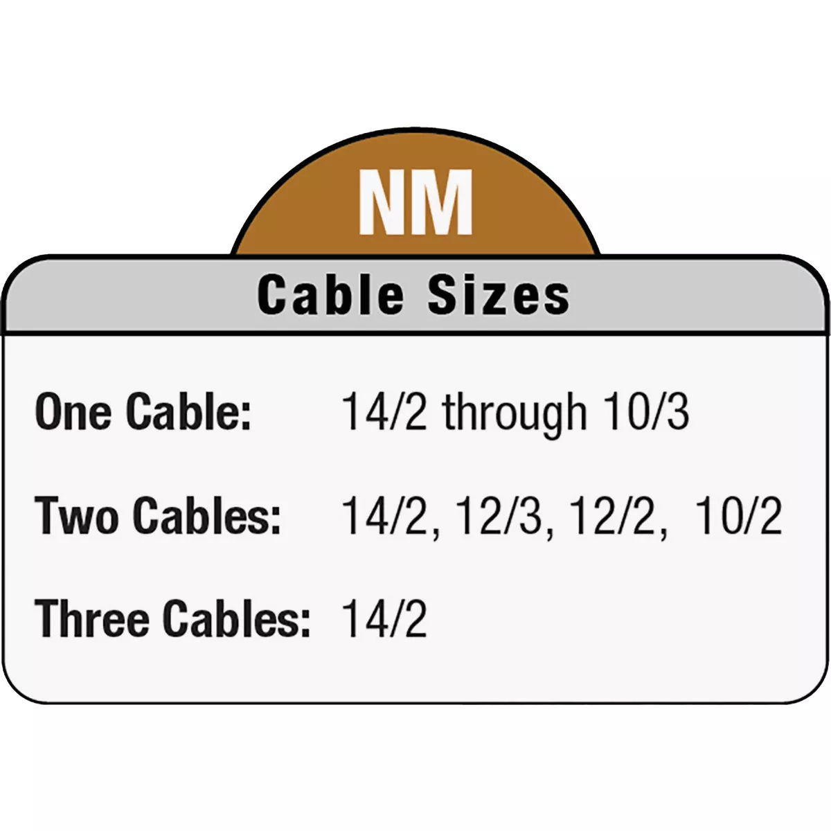 Sigma Engineered Solutions ProConnex 3/8 In. Die-Cast Zinc Clamp-on Type NM/SE Cable Connector