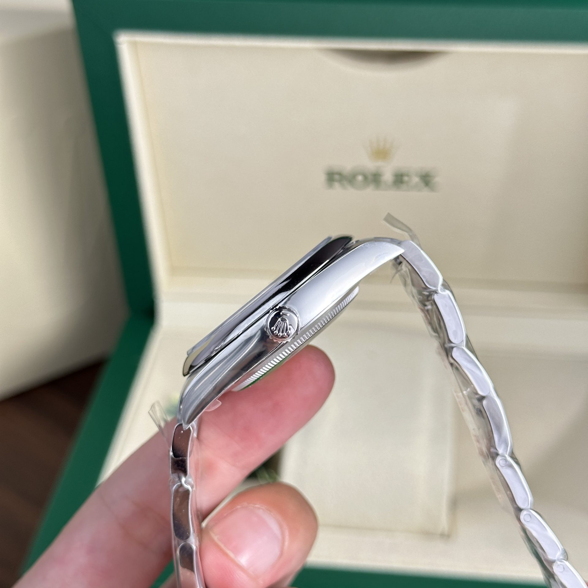 Rolex Replica Watch Oyster Perpetual 124300 Silver Dial Clean Factory 41mm - Top club