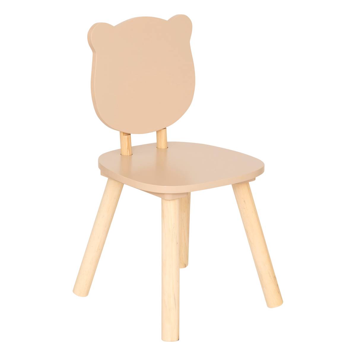 Children's bear chair "Douceur" Beige