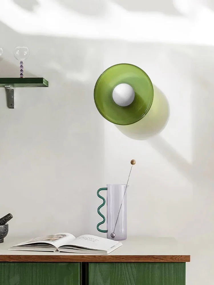 GlowVault – Vintage G9 Plafondlamp van Glas
