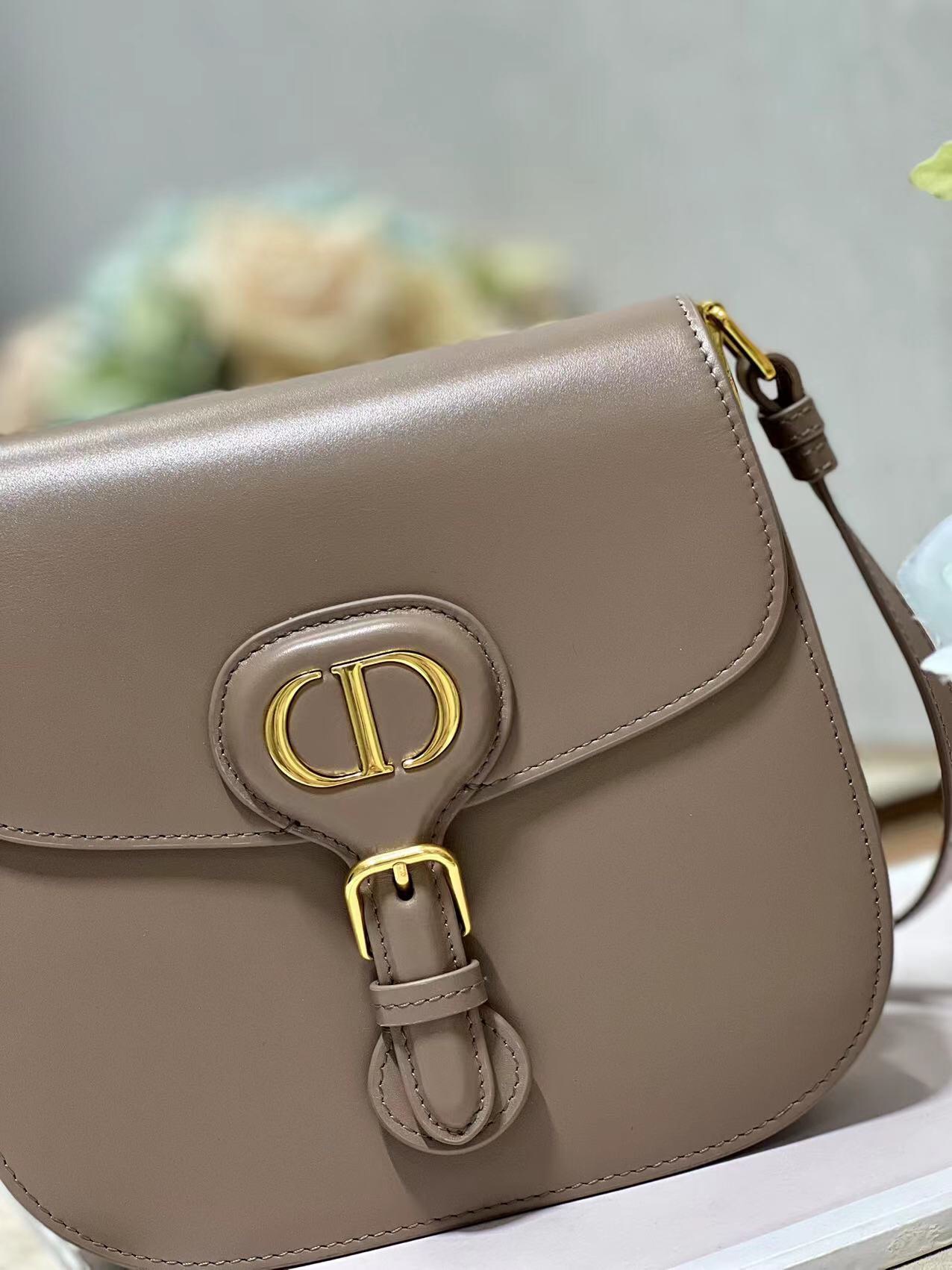 Bobby Frame Bag Black/Brown/White/Greige For Women 8in/20cm M9333UMOF_M9001:1High-quality replica
