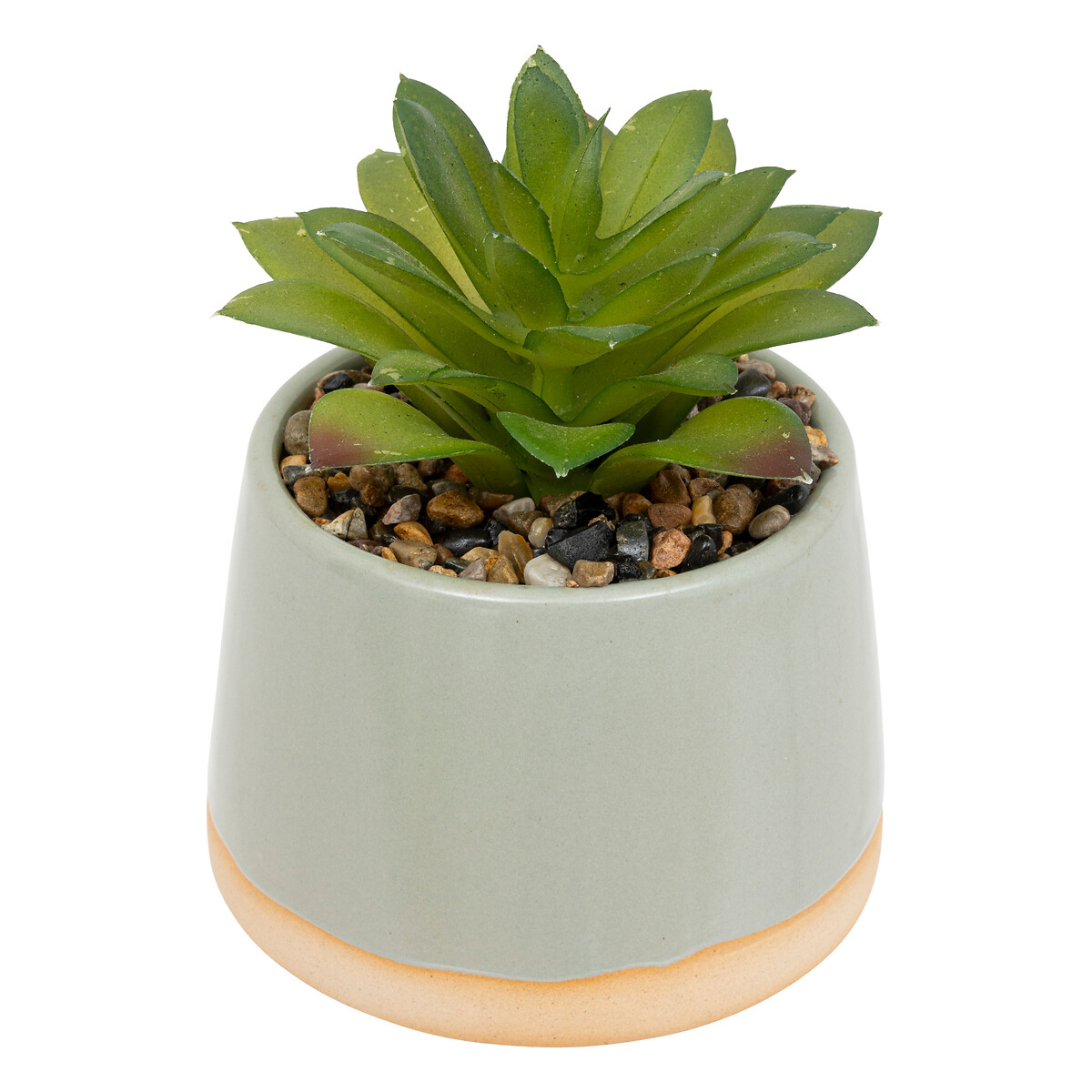 Artificial plant, ceramic pot H.12 cm