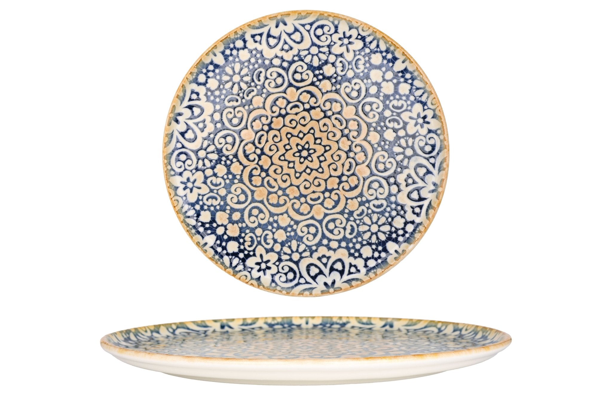 Bonna Pizzabord - Alhambra - Porselein - 32 cm - set van 2