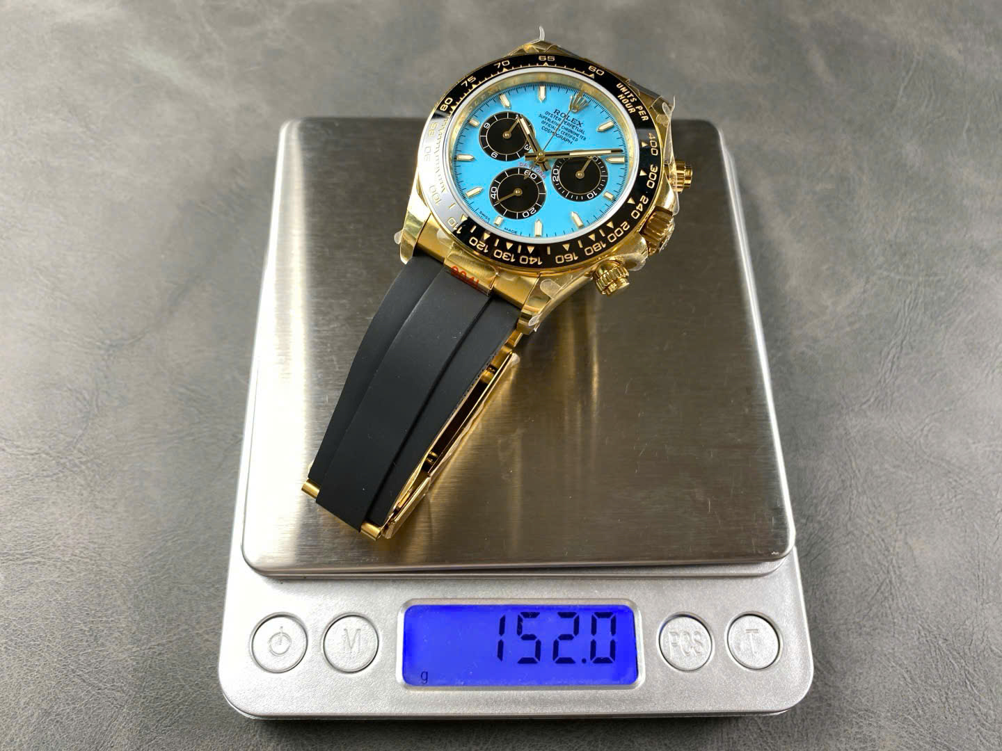 Rolex Cosmograph Daytona 126518LN-001 Replica Watch Blue Dial Weight 152 Grams QF Factory 40mm - Elite Watch Atelier