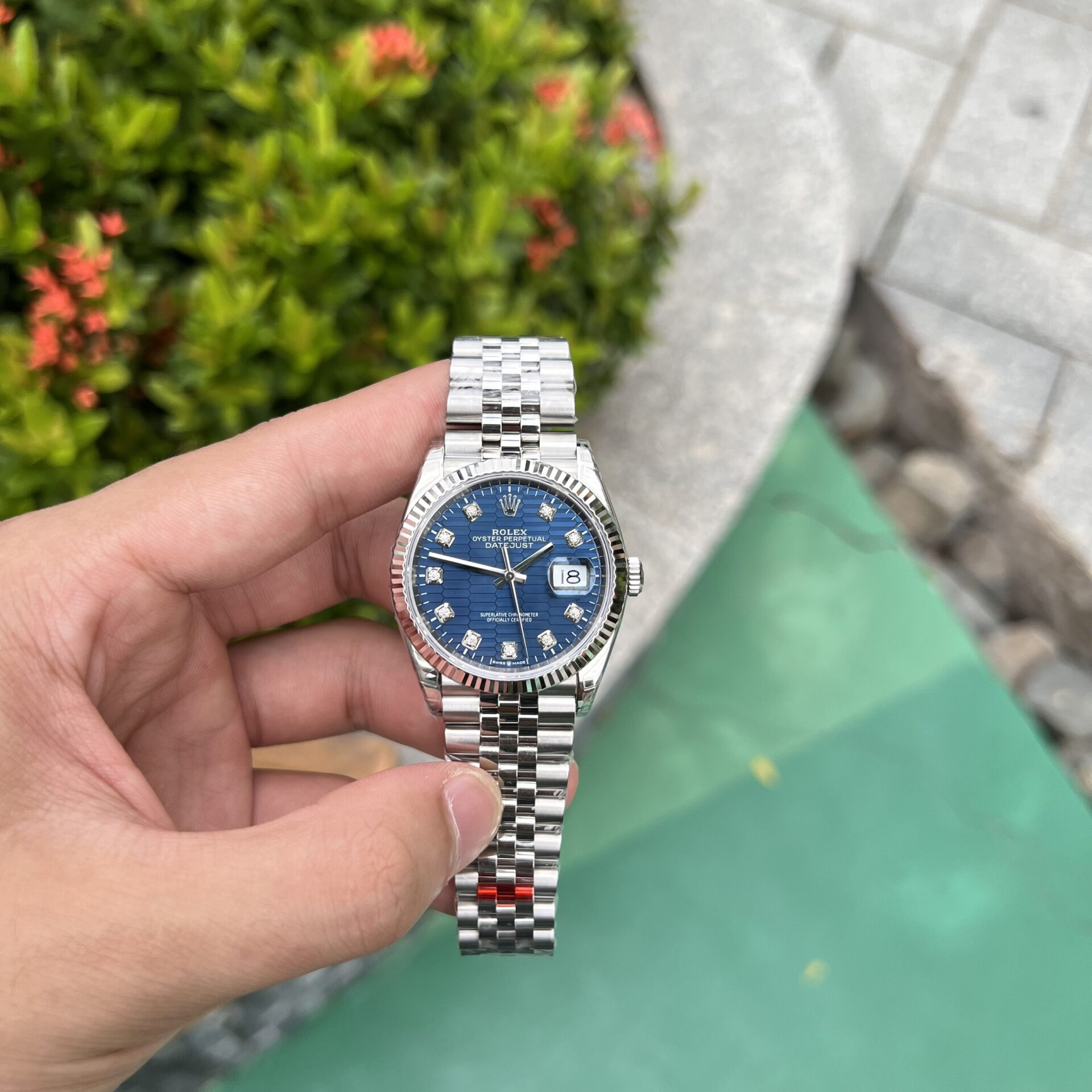 Rolex DateJust 126234 Rep 1:1 Watch Blue Dial VS Factory 36mm - Top club
