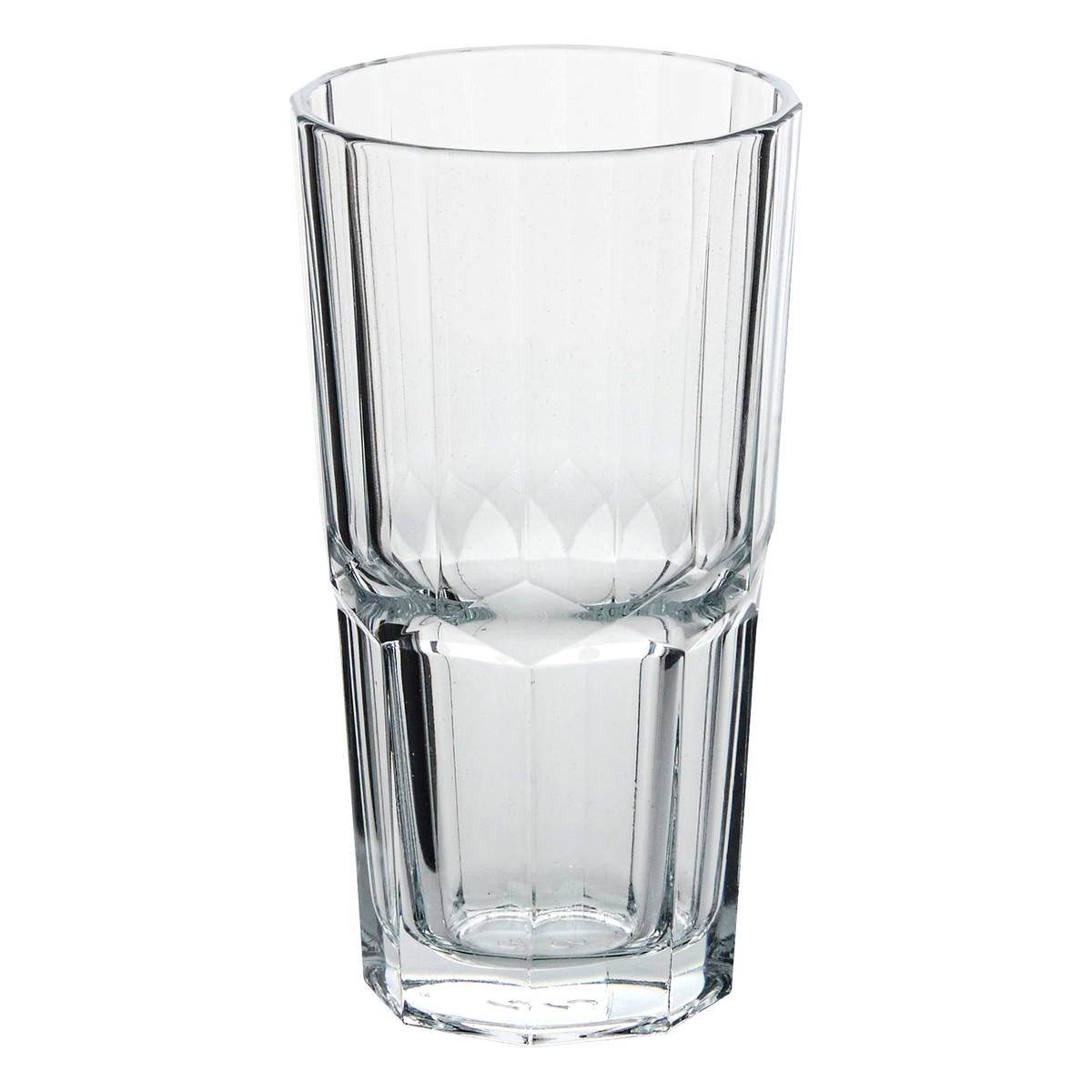 6 tall tumblers "Time'Eau" Glass, 375 ml, Transparent