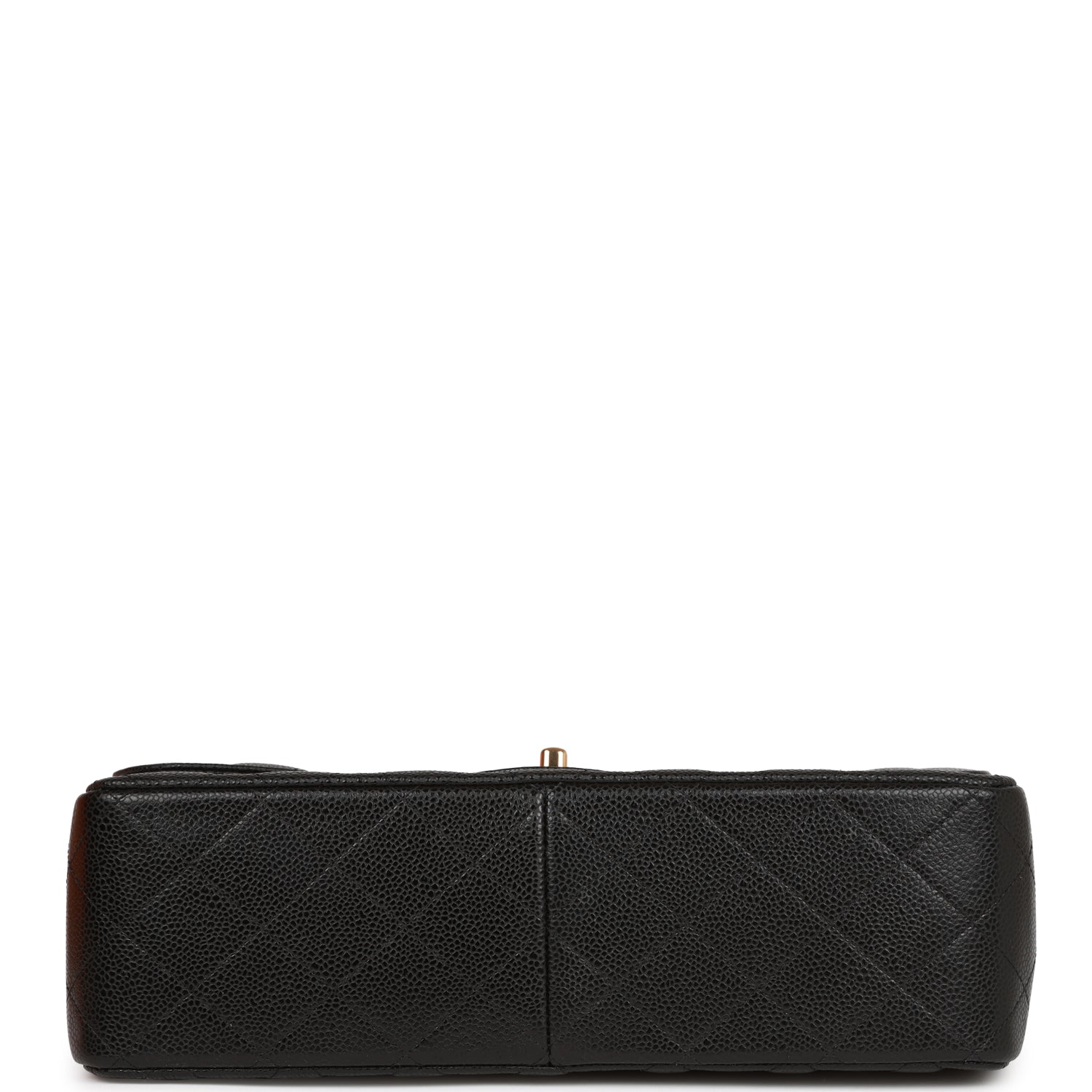 CHANEL Caviar Quilted Jumbo Double Flap Black 30CM(Replica)1:1High-quality replica