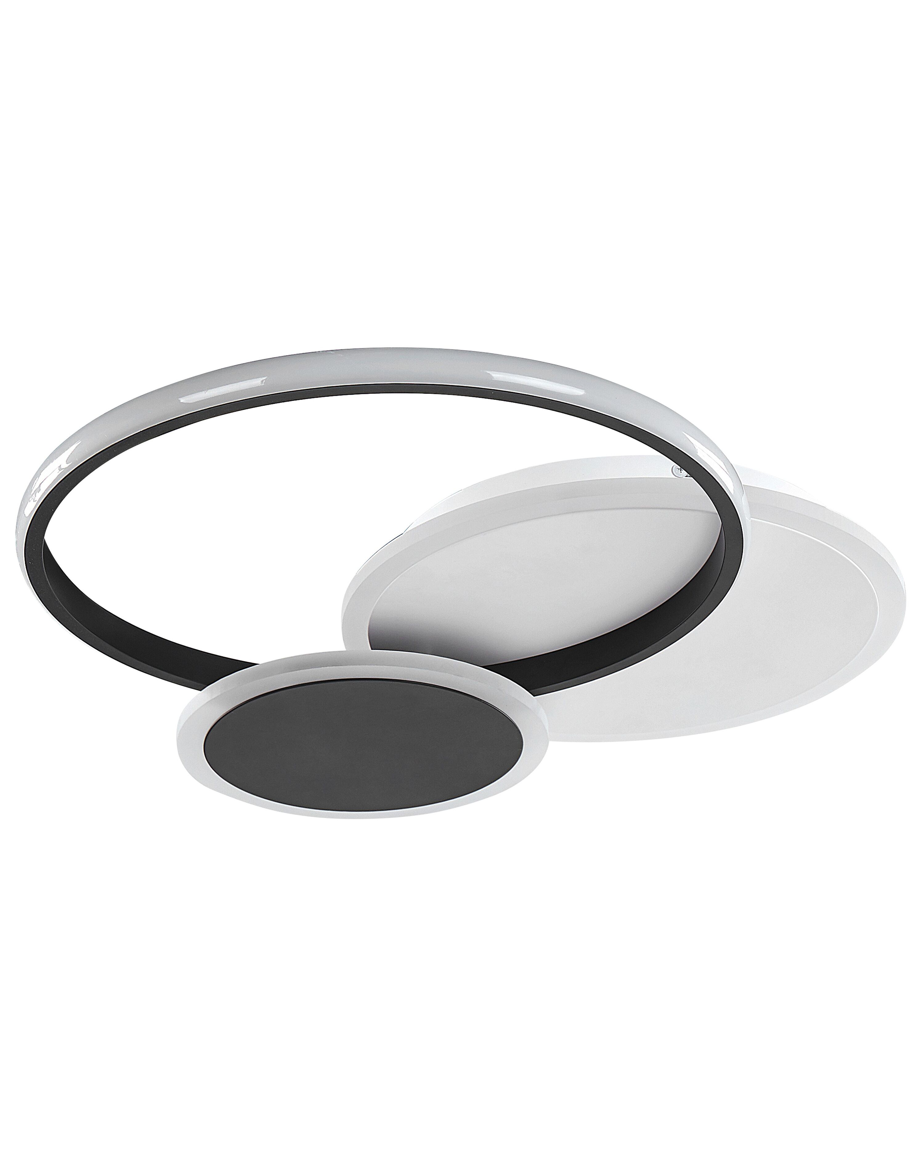 LED Ceiling Lamp ZAMI Metal Black