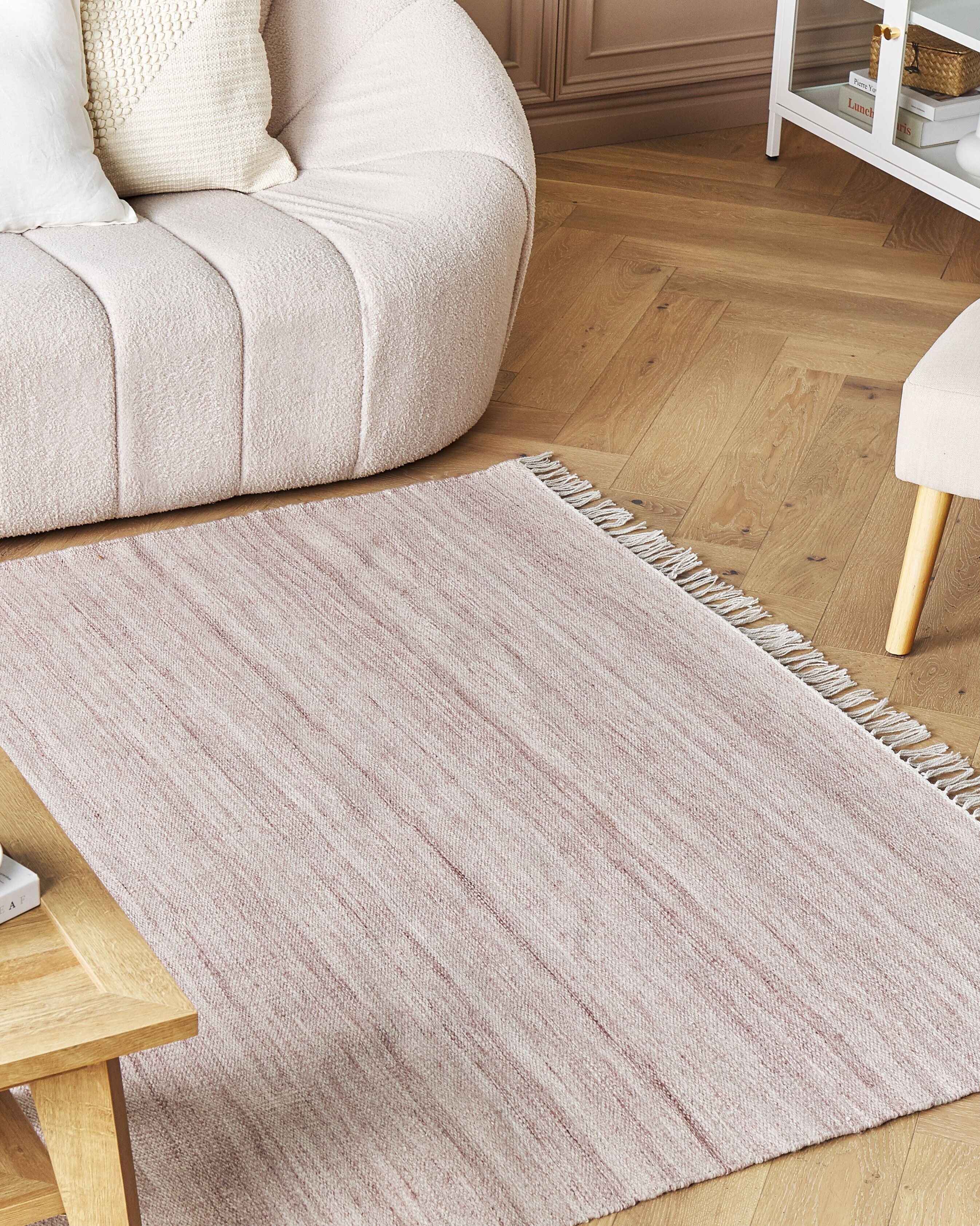 Rug MALHIA Light Red 160 x 230 cm