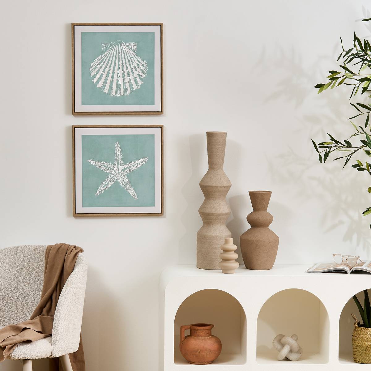 3D Canvas "Suro" Various colors, 40x40 cm