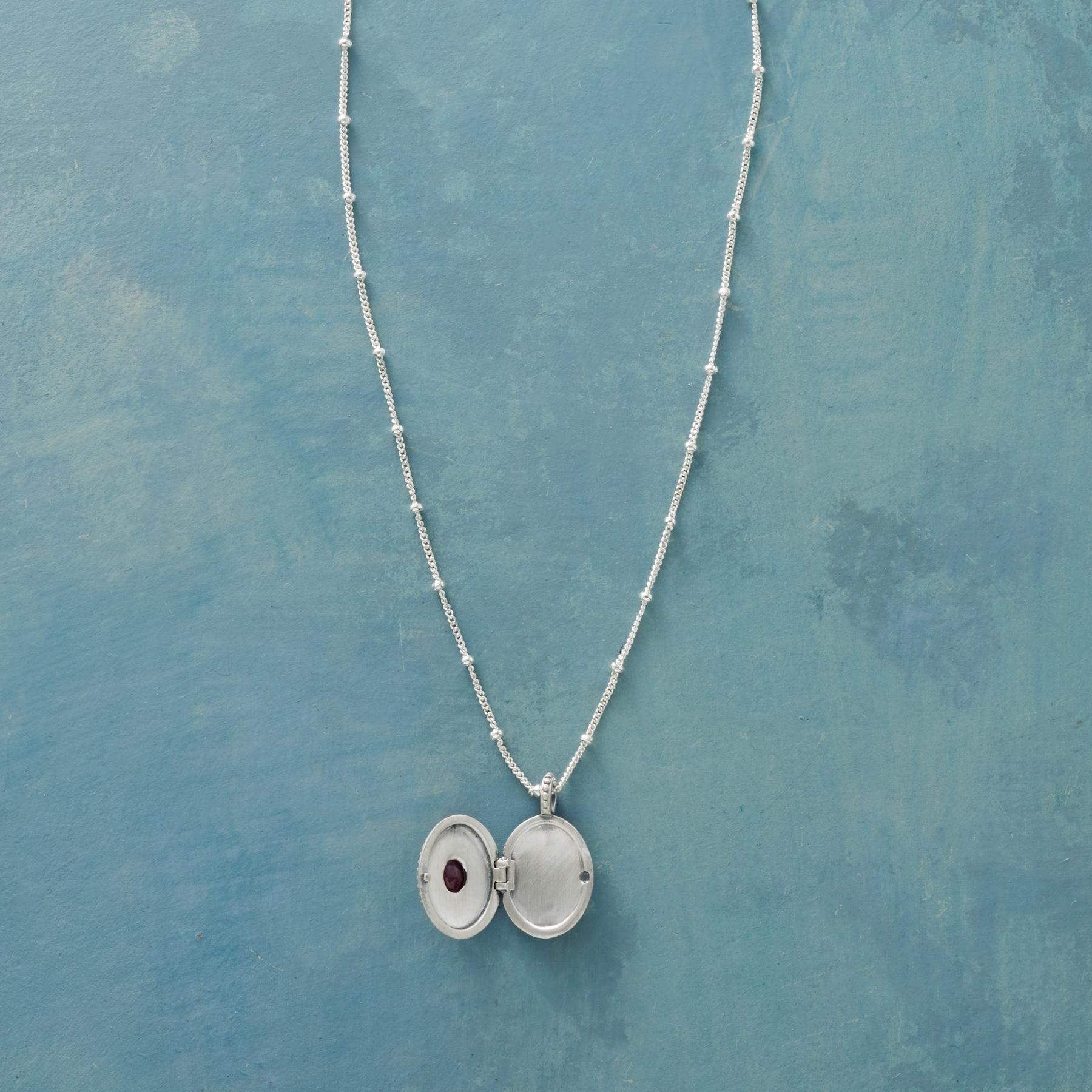 Sterling Silver Birthstone Locket - Sundance Clothing