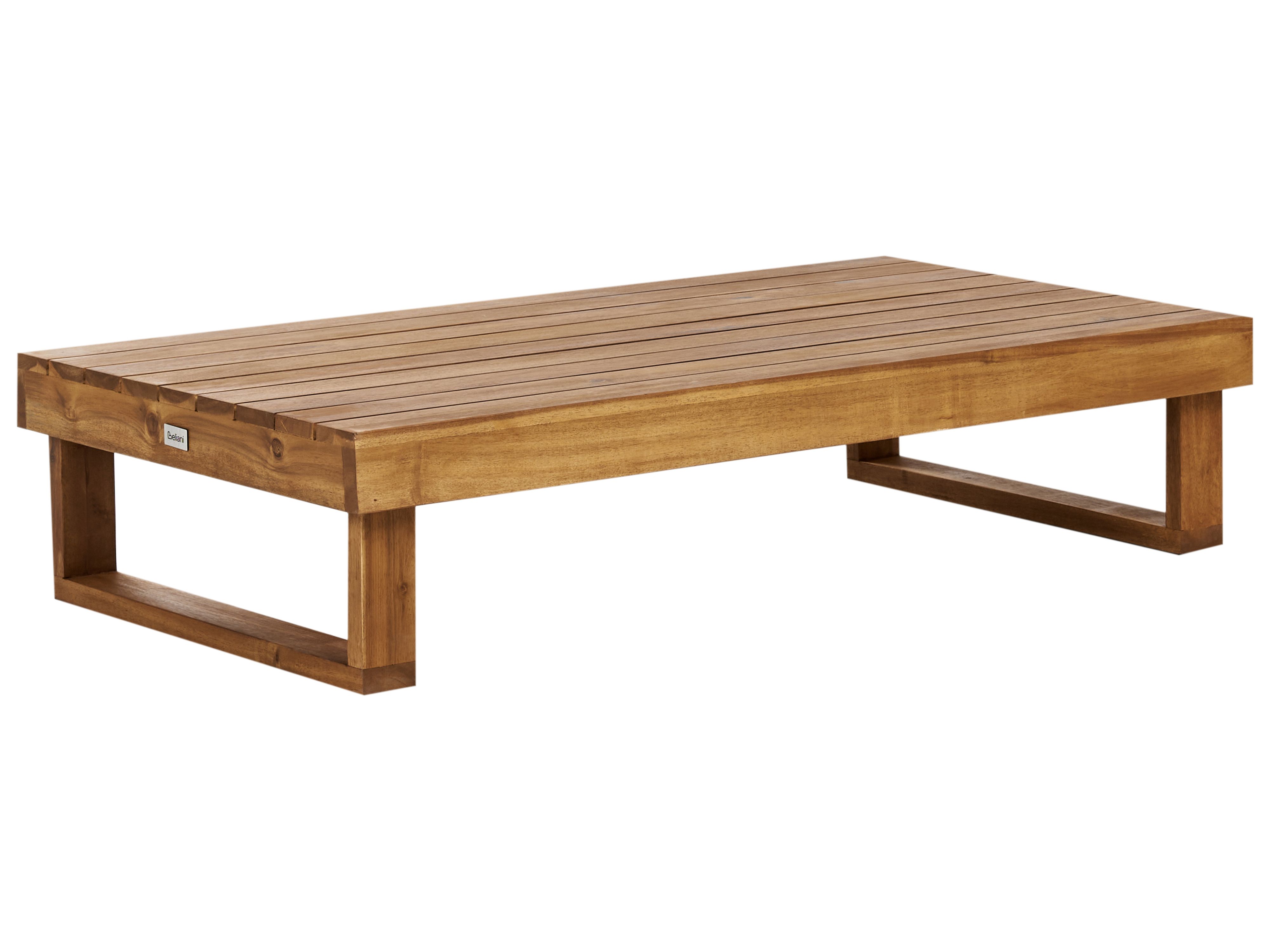 Garden Coffee Table MARETTIMO 60 cm 110 cm Certified Acacia Wood Brown