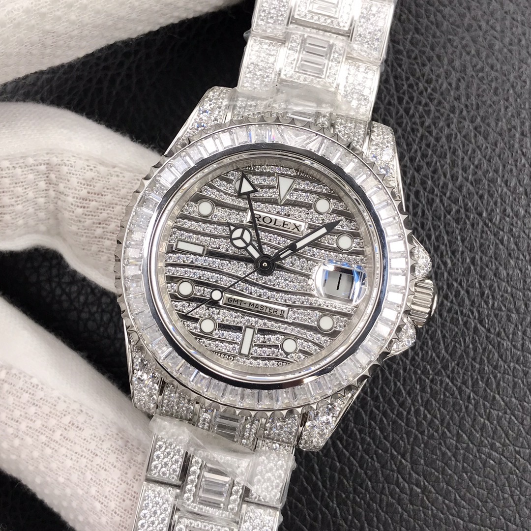 Diw's new Rolex Ultra Limited GMT-MASTER II - Special model with diamonds and a star in the sky(1:1 replica) - Elite Watch Atelier